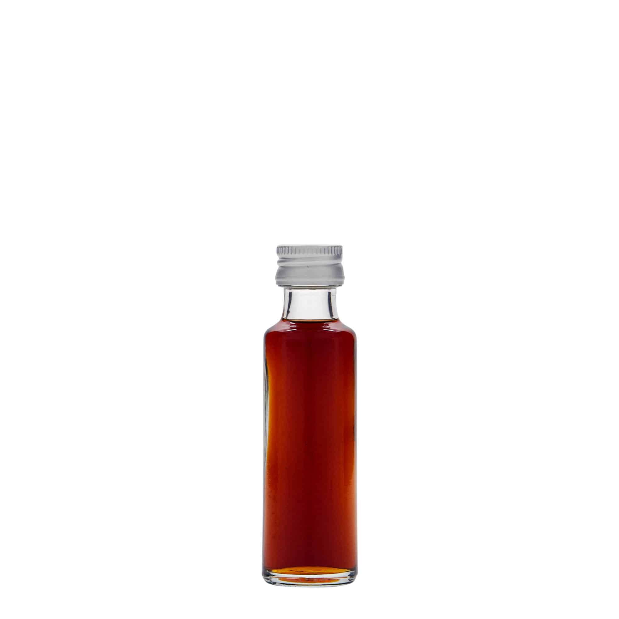 Botella de vidrio 'Dorica' de 20 ml, boca: PP 18