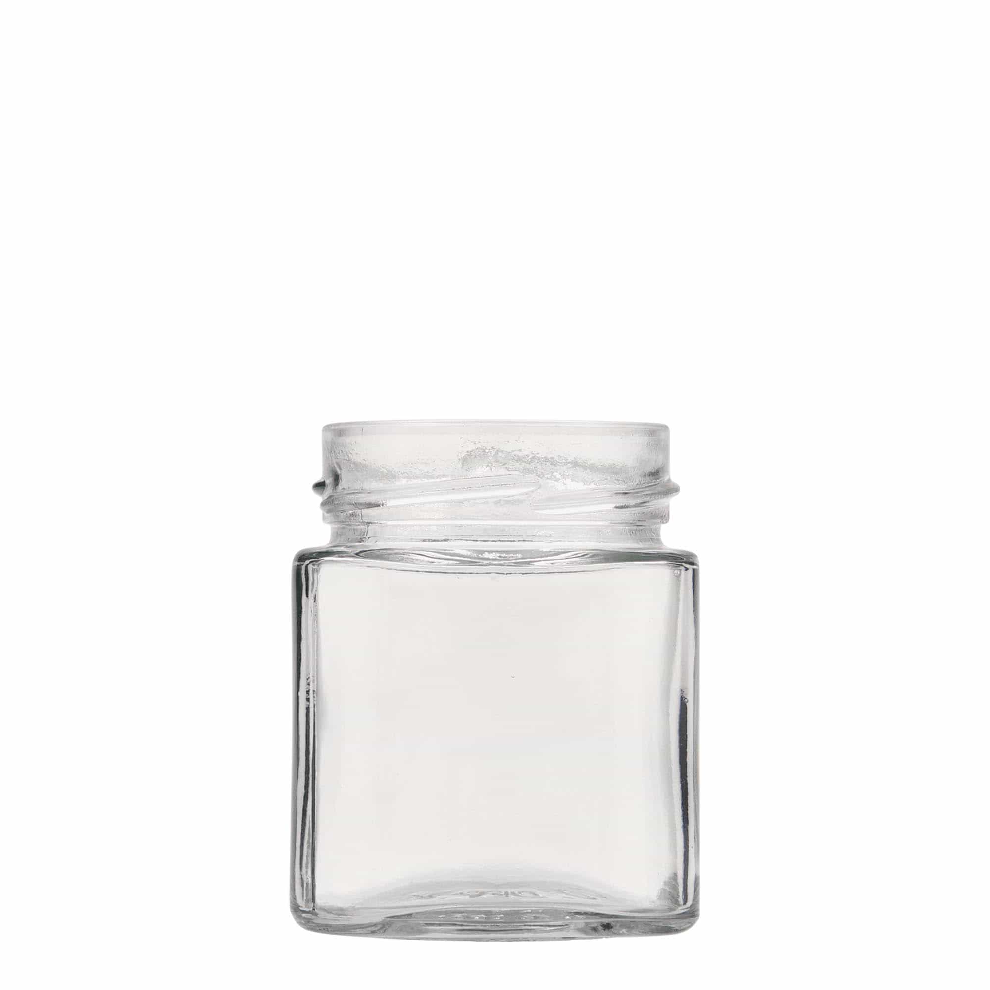 Tarro cuadrado 'Ikarus' de 212 ml, boca: Deep-Twist-Off (DTO 63) Tarro cuadrado 'Ikarus' de 212 ml, boca: Deep-Twist-Off (DTO 63)