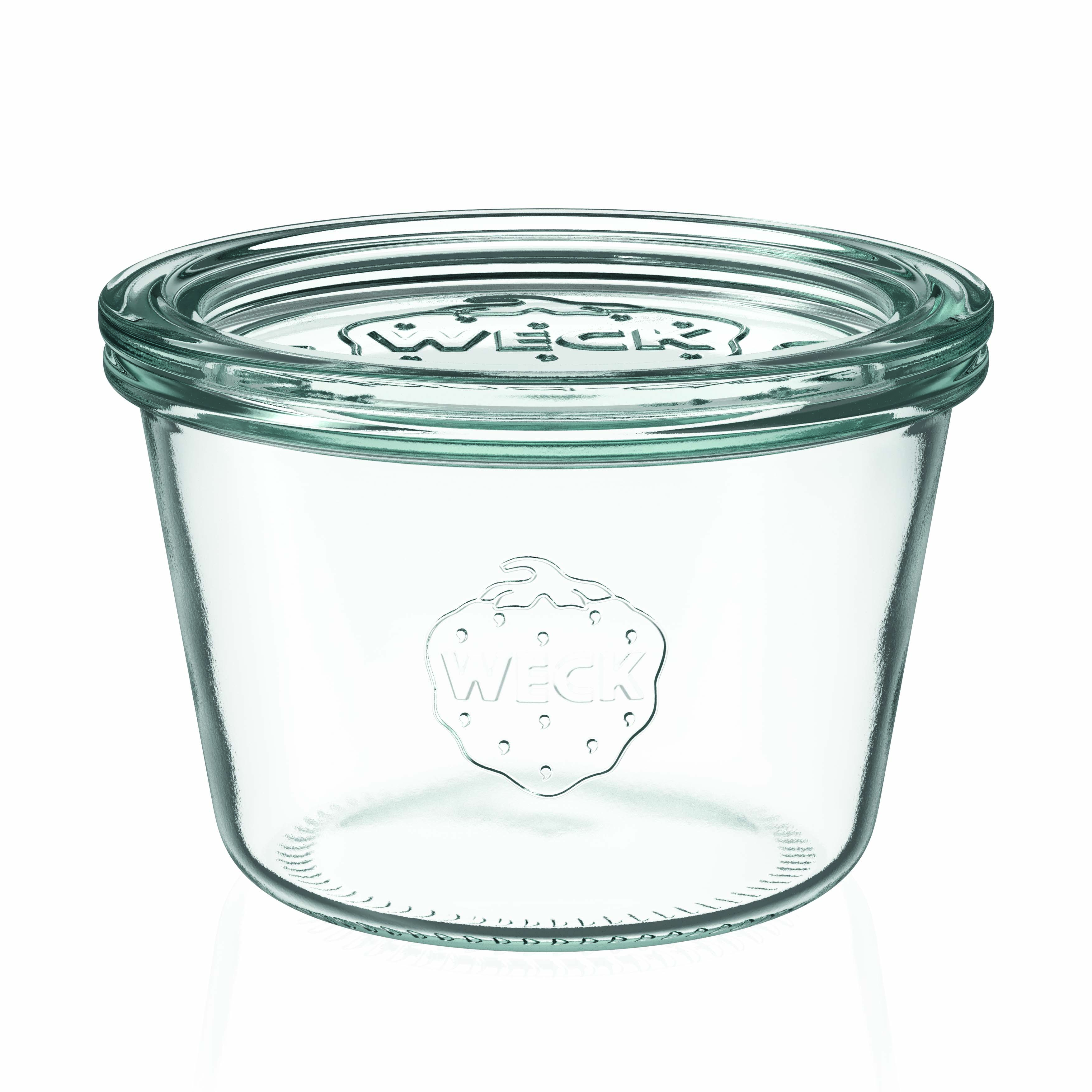 370 ml tarro WECK con caída, boca: borde redondo