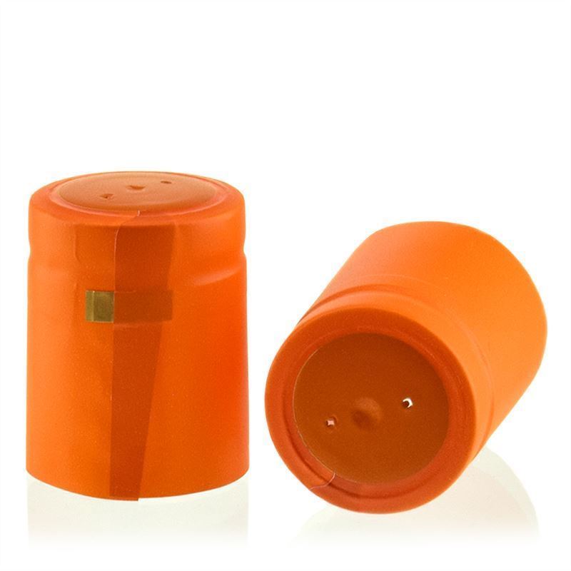 Cápsula retráctil 32x41, plástico PVC, naranja Cápsula retráctil 32x41, plástico PVC, naranja
