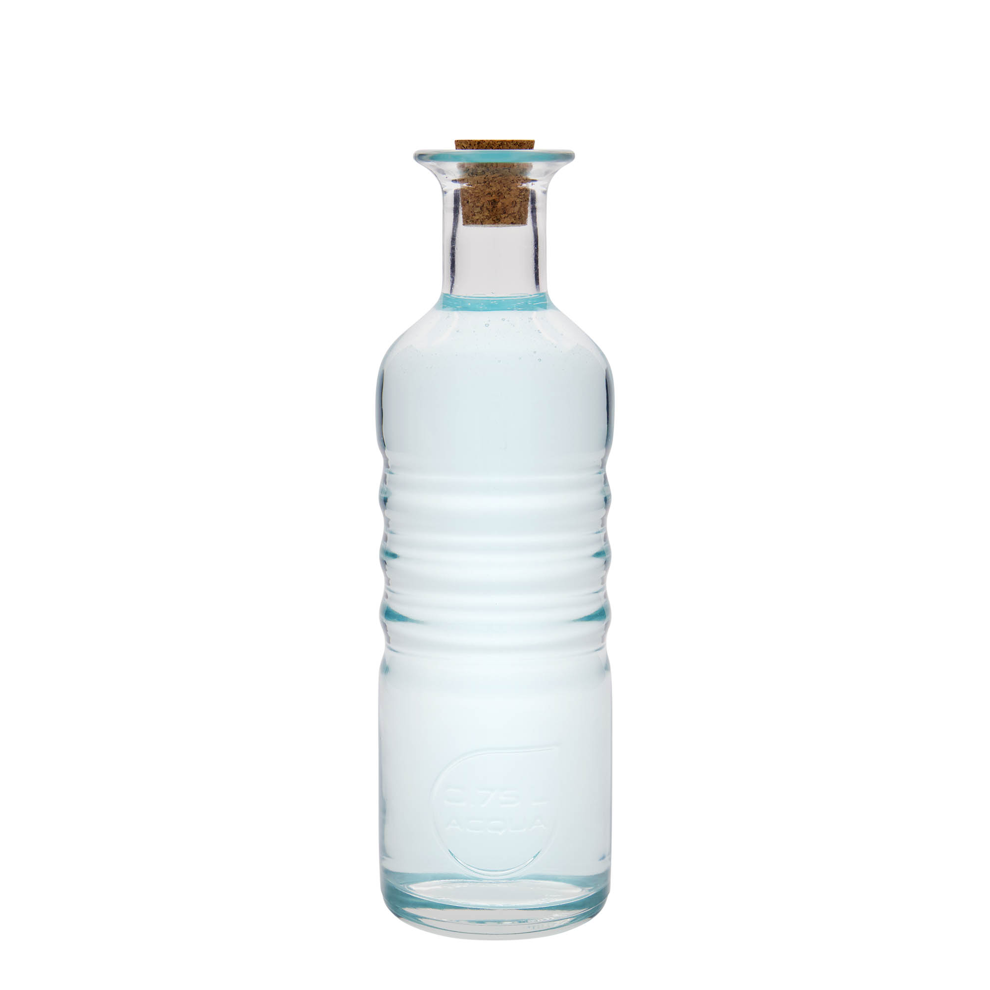 Botella de vidrio de 750 ml 'Optima Acqua', boca: corcho Botella de vidrio de 750 ml 'Optima Acqua', boca: corcho