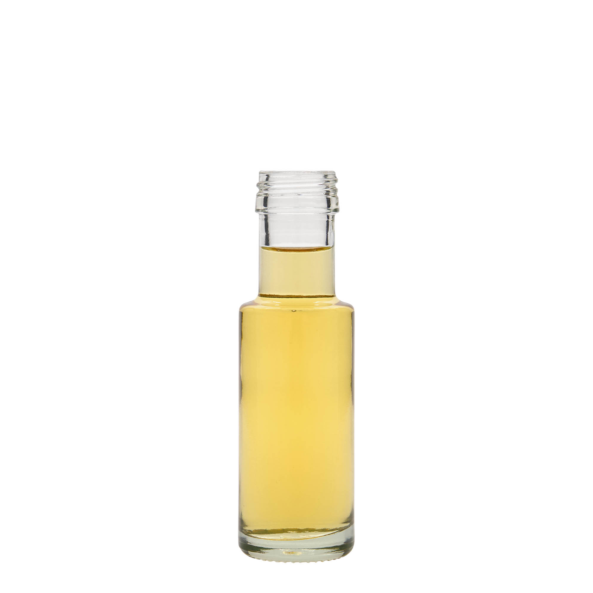 Botella de vidrio de 100 ml «Dorica», boca: PP 31,5