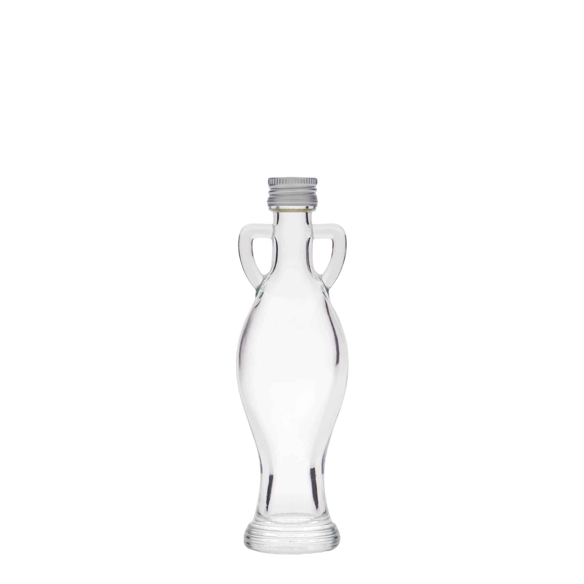 Botella de vidrio 'Amphore' de 40 ml, boca: PP 18
