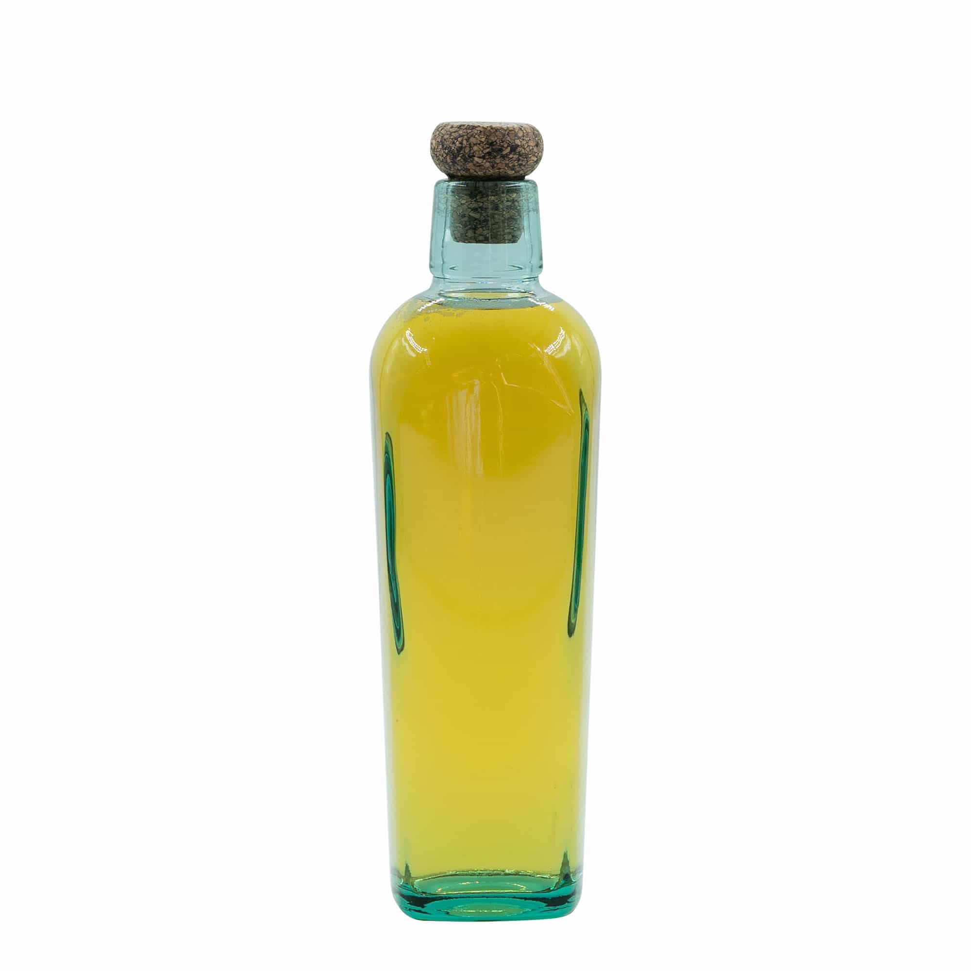 Botella de vidrio 'Lance' de 500 ml, boca: corcho