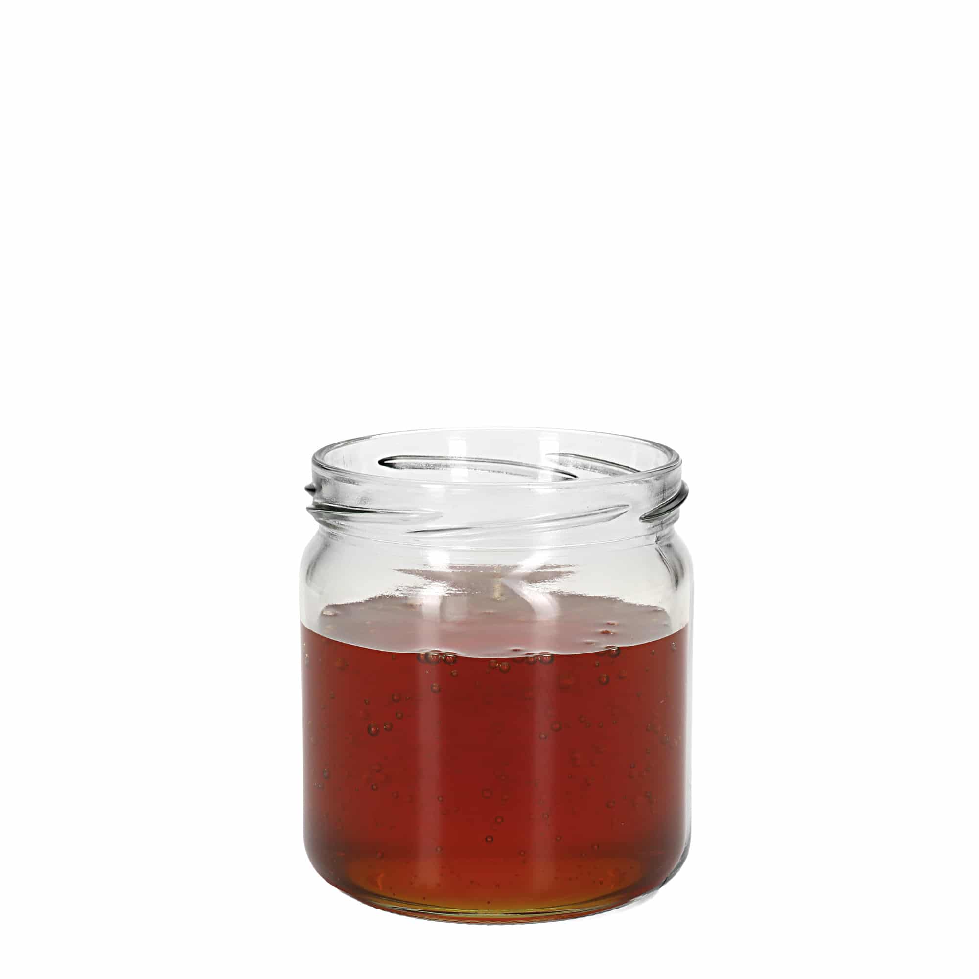 Tarro para miel de 388 ml, boca: Twist-Off (TO 82)