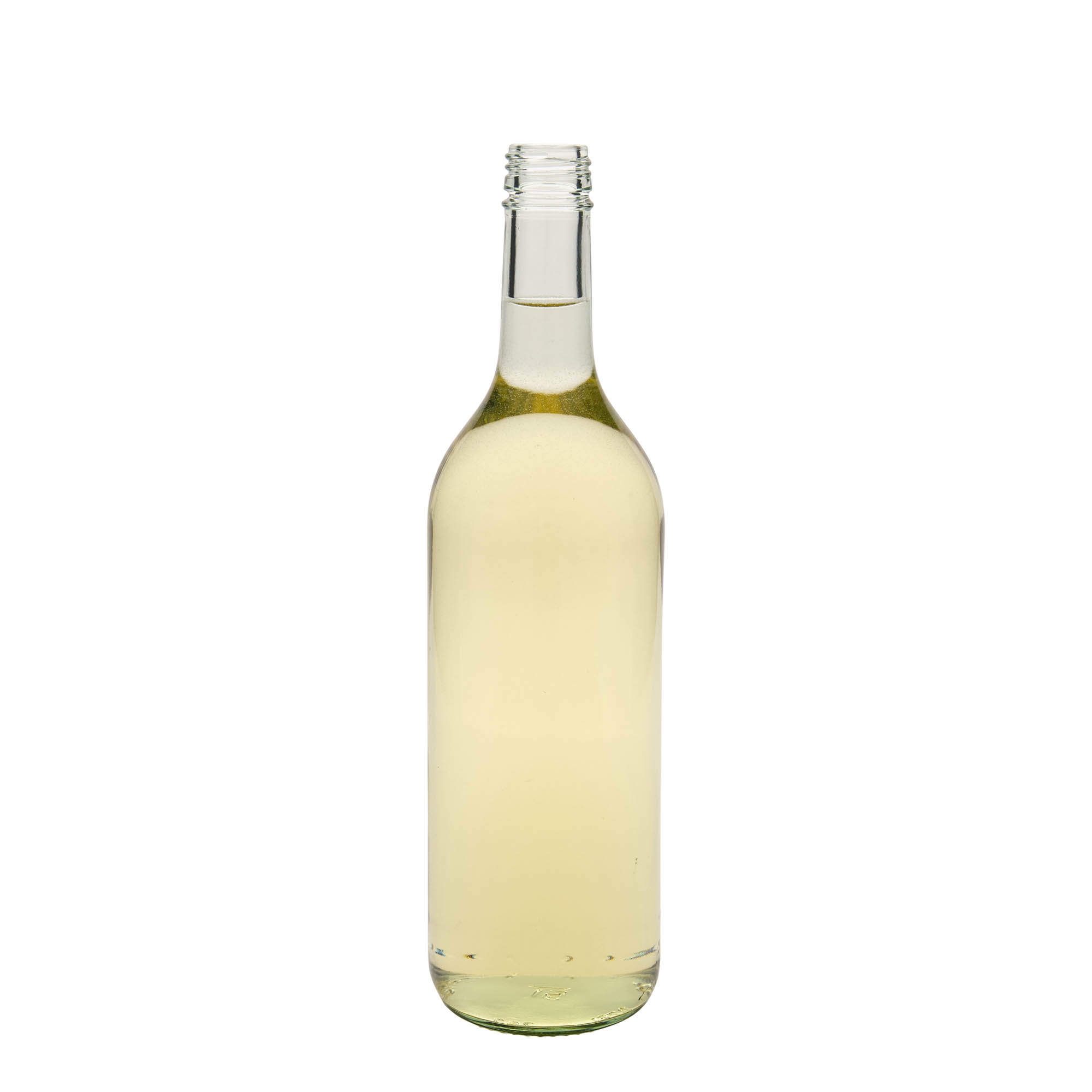 Botella de vidrio de 750 ml 'Burdeos', boca: PP 28 Botella de vidrio de 750 ml 'Burdeos', boca: PP 28