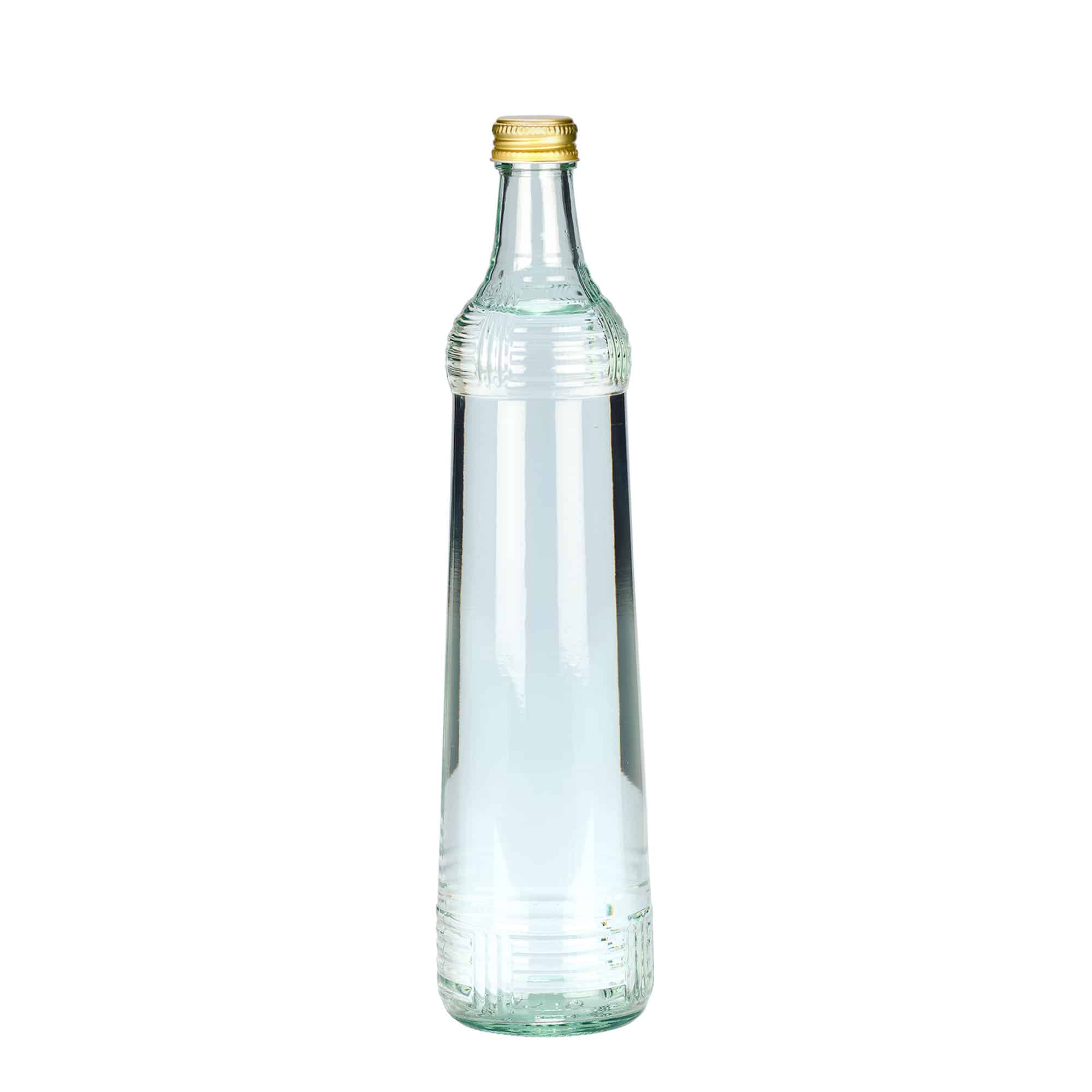 700 ml botella de vidrio vodka Cúpula bulbosa, boca: PP 28