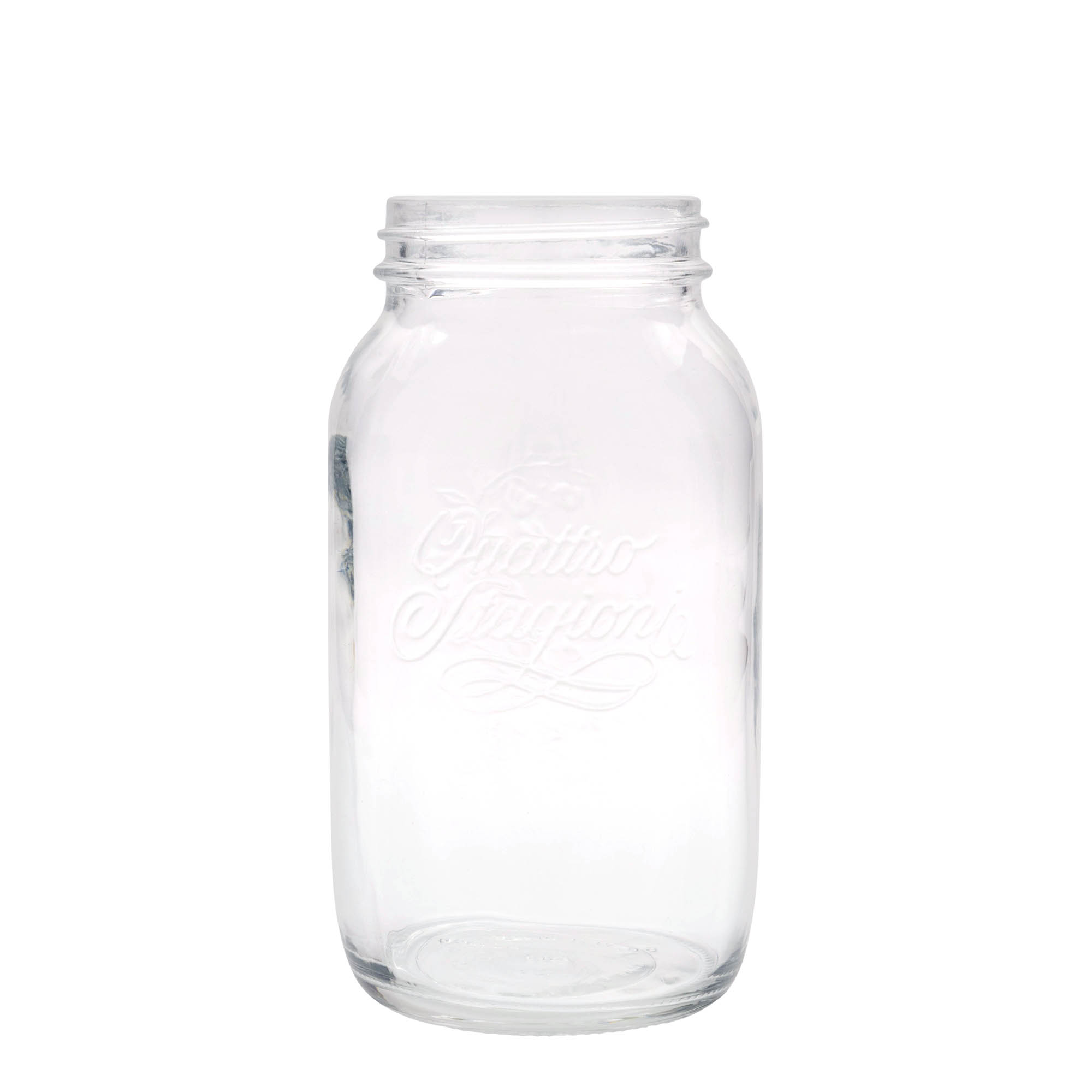 1.500 ml vaso de cristal 'Quattro Stagioni', abertura: tapa de rosca 1.500 ml vaso de cristal 'Quattro Stagioni', abertura: tapa de rosca