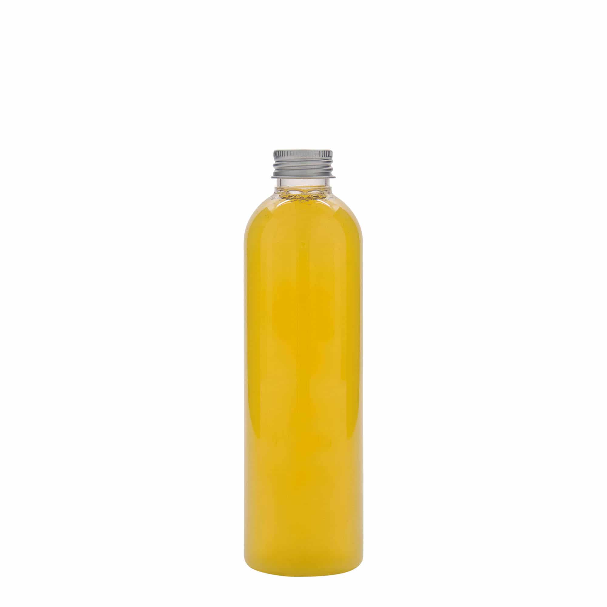 Botella de PET 'Pegasus' de 250 ml, plástico, boca: 20/410