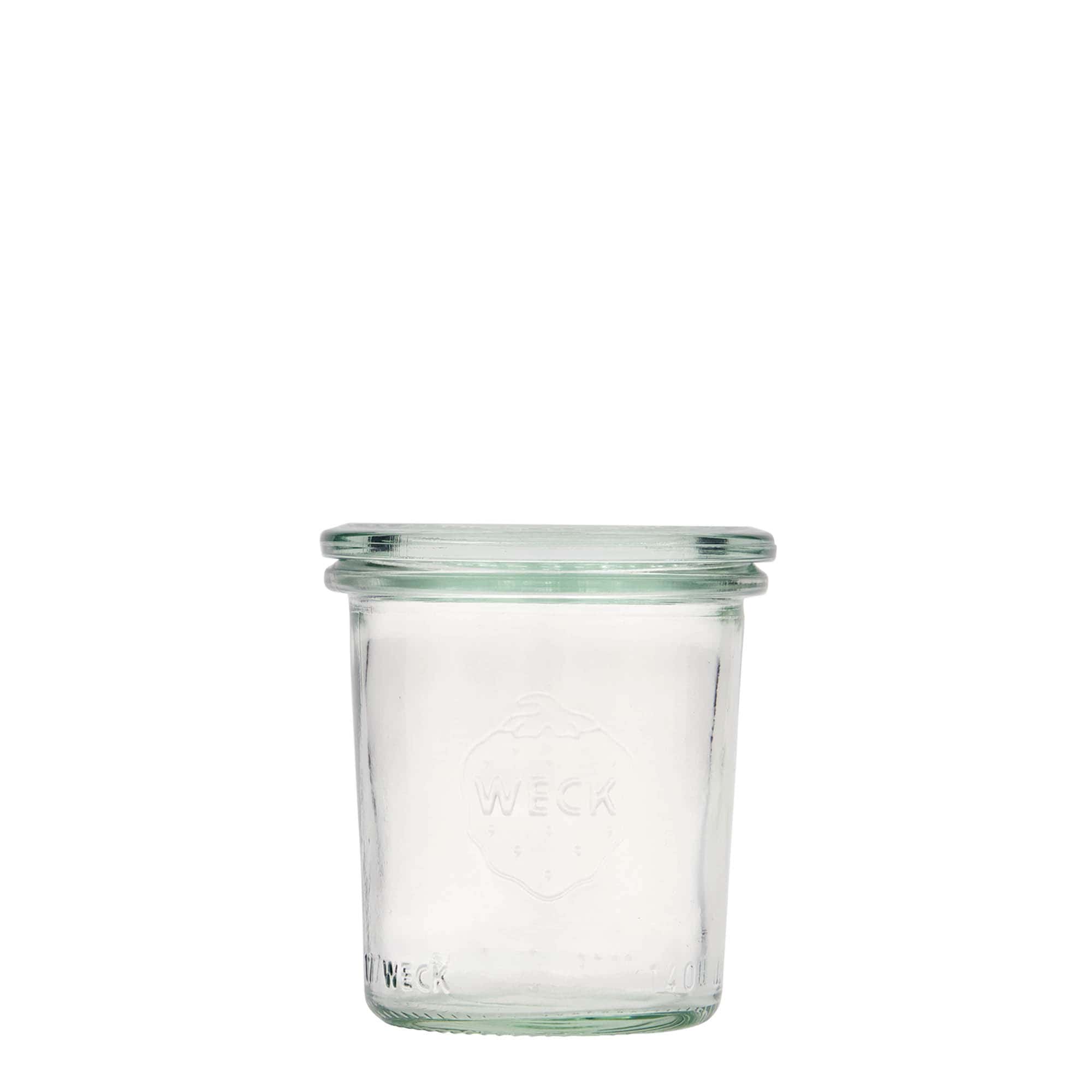 140 ml tarro WECK para conservar, boca: borde redondo