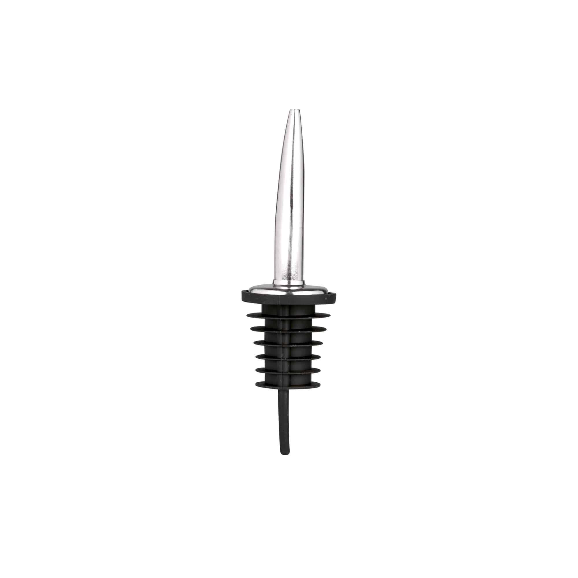 Vertedor Inox con cuello aterciopelado, acero inoxidable, plateado