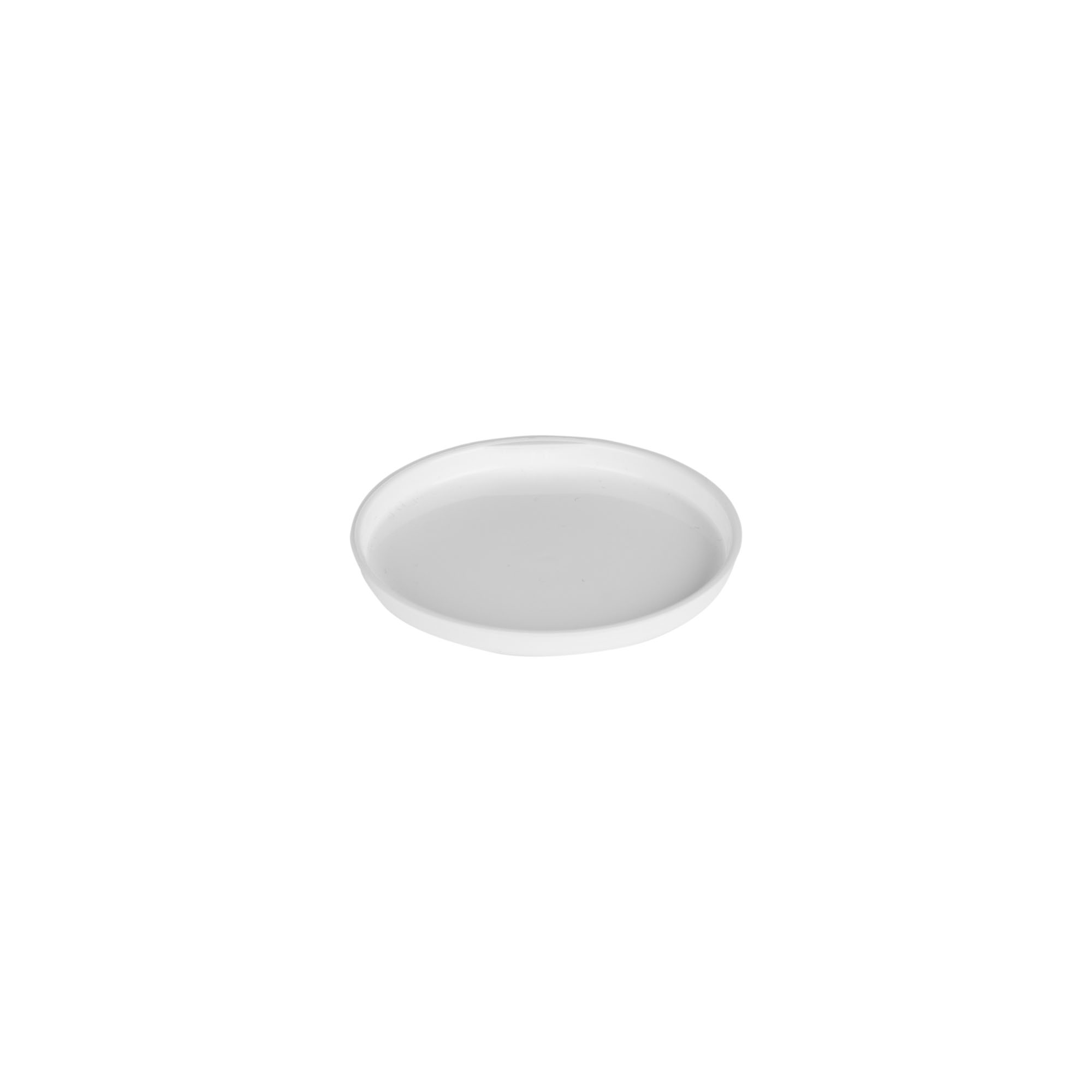 Disco de cubierta para 100 ml 'Magic', plástico PP, blanco Disco de cubierta para 100 ml 'Magic', plástico PP, blanco