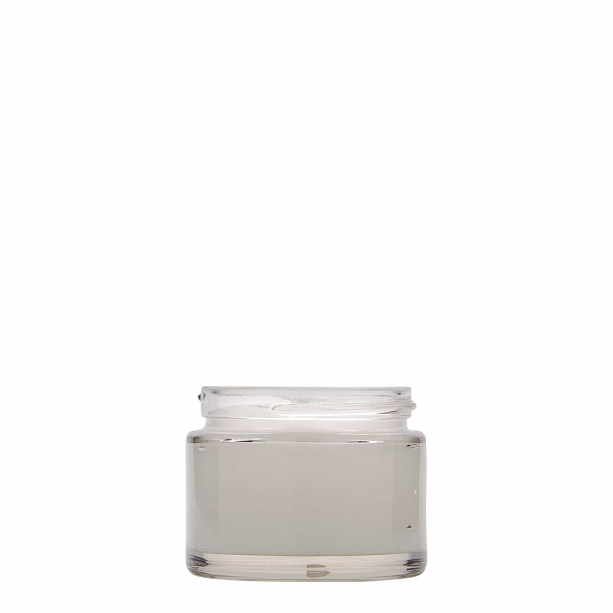 50 ml tarro 'Beauty', vidrio, boca: cierre de rosca