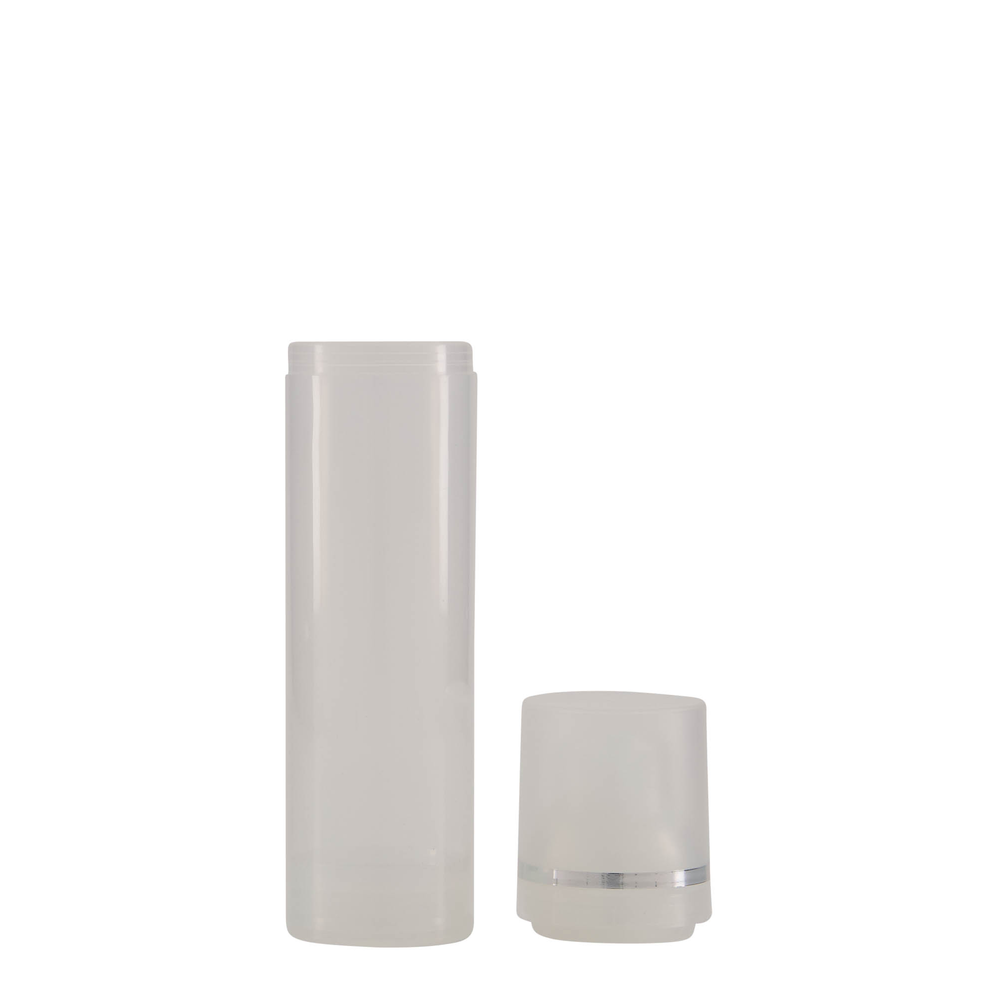 Dispensador Airless de 75 ml 'Mezzo', plástico PP, natural