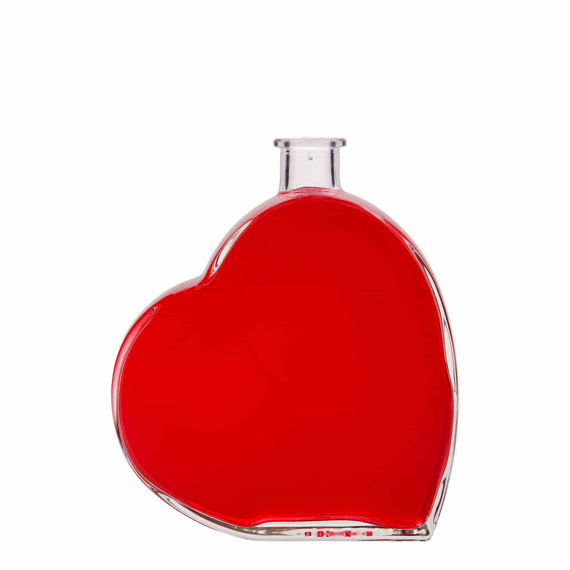 Botella de vidrio 'Passion' de 500 ml, boca: corcho