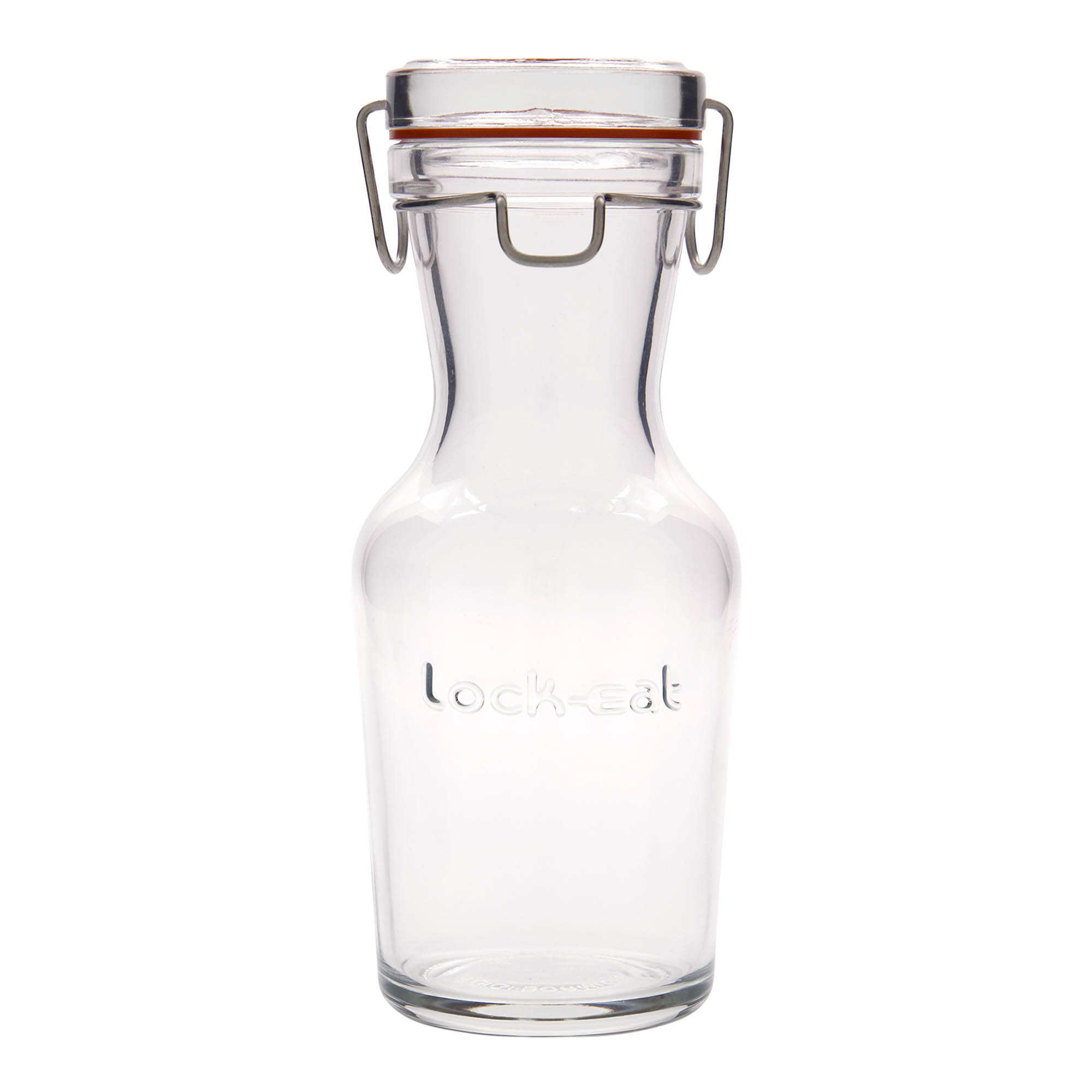 Jarra de vidrio 'Lock-Eat' de 500 ml, boca: cierre mecánico