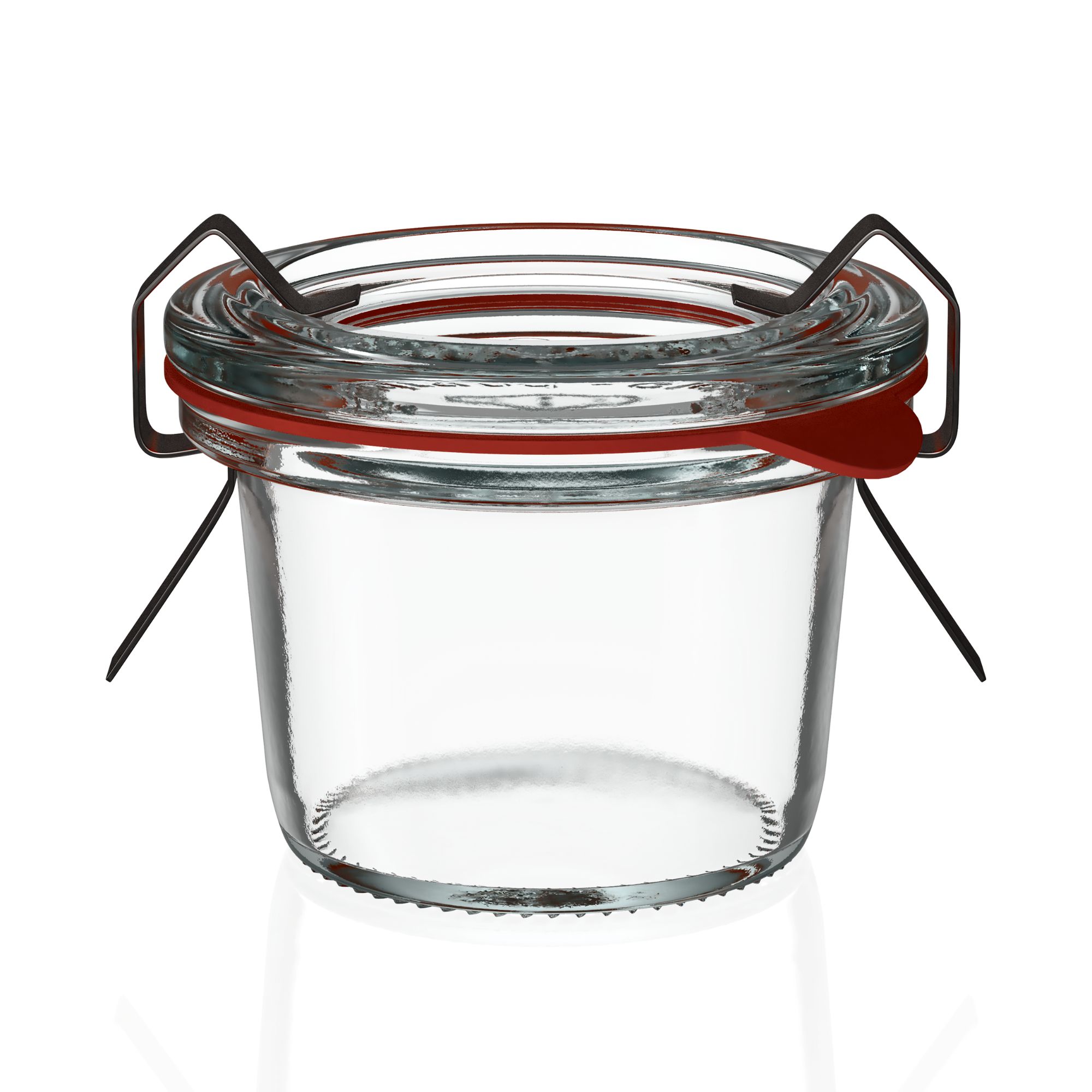 35 ml tarro WECK con cierre, boca: borde redondo 35 ml tarro WECK con cierre, boca: borde redondo