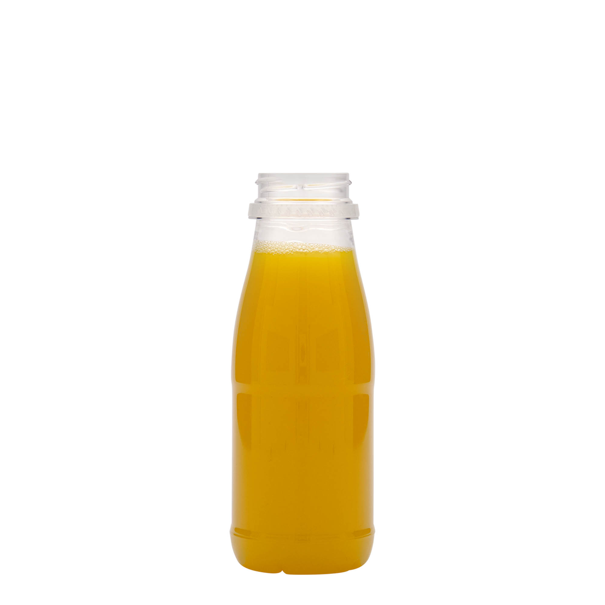 Botella PET de 250 ml 'Milk and Juice', plástico, boca: 38 mm Botella PET de 250 ml 'Milk and Juice', plástico, boca: 38 mm