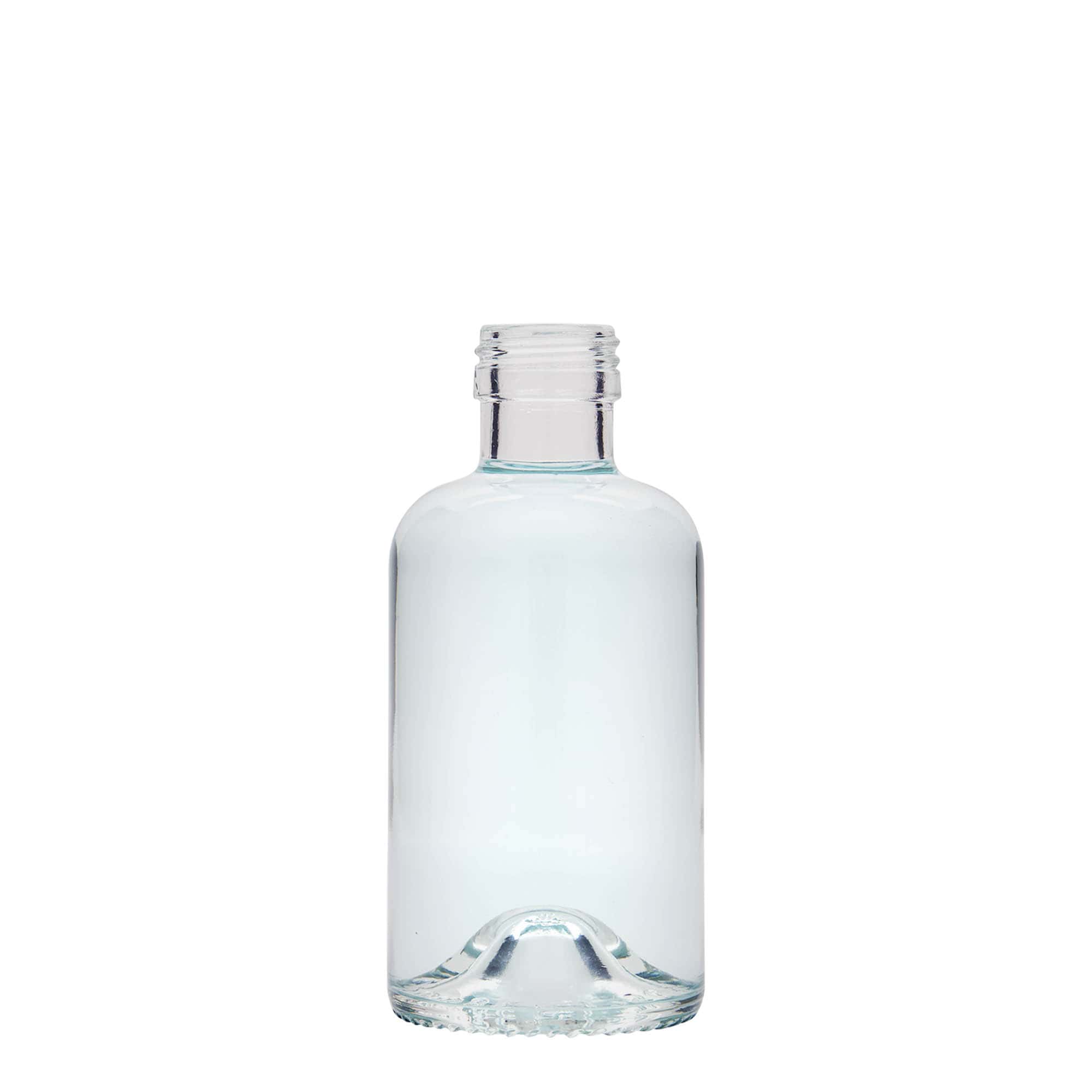 Botella de vidrio de 250 ml para farmacéutico, boca: PP 31,5
