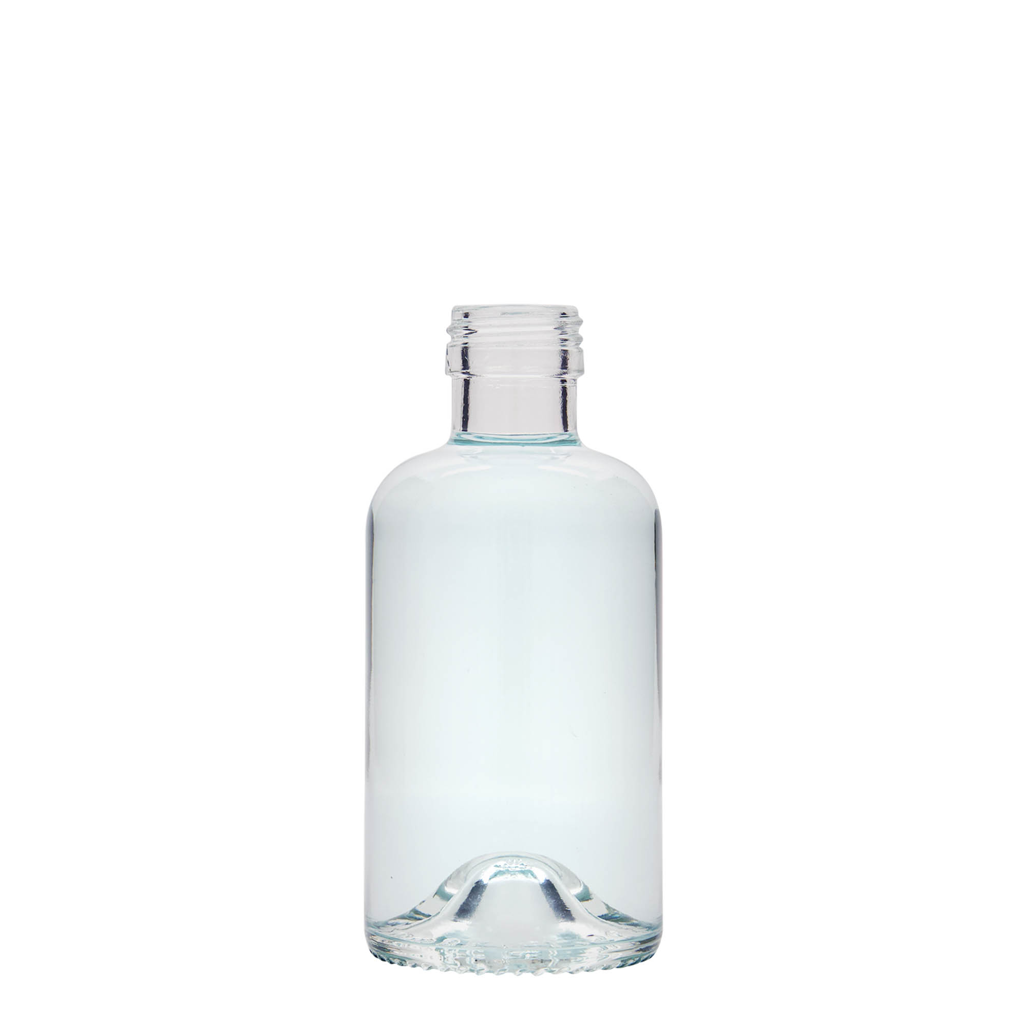 Botella de vidrio de 250 ml para farmacéutico, boca: PP 31,5