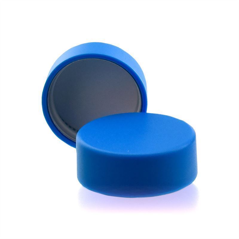 Tapón de rosca, ABS, azul agua, para boca: GPI 33/400
