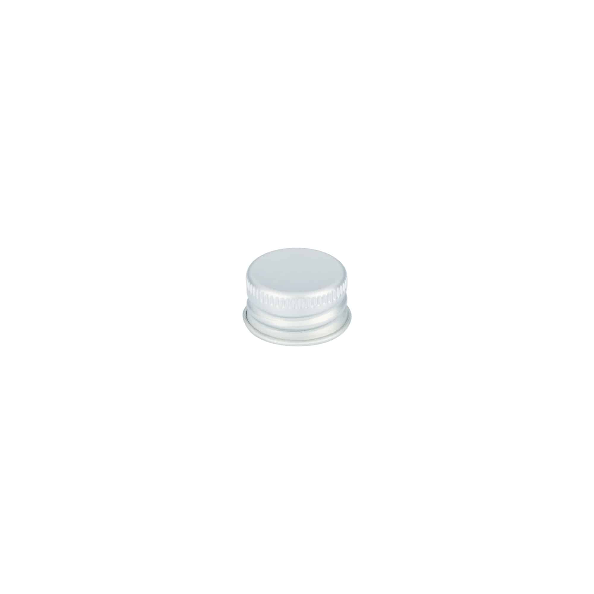 Tapón de rosca, metal, plateado, para boca: 20/410