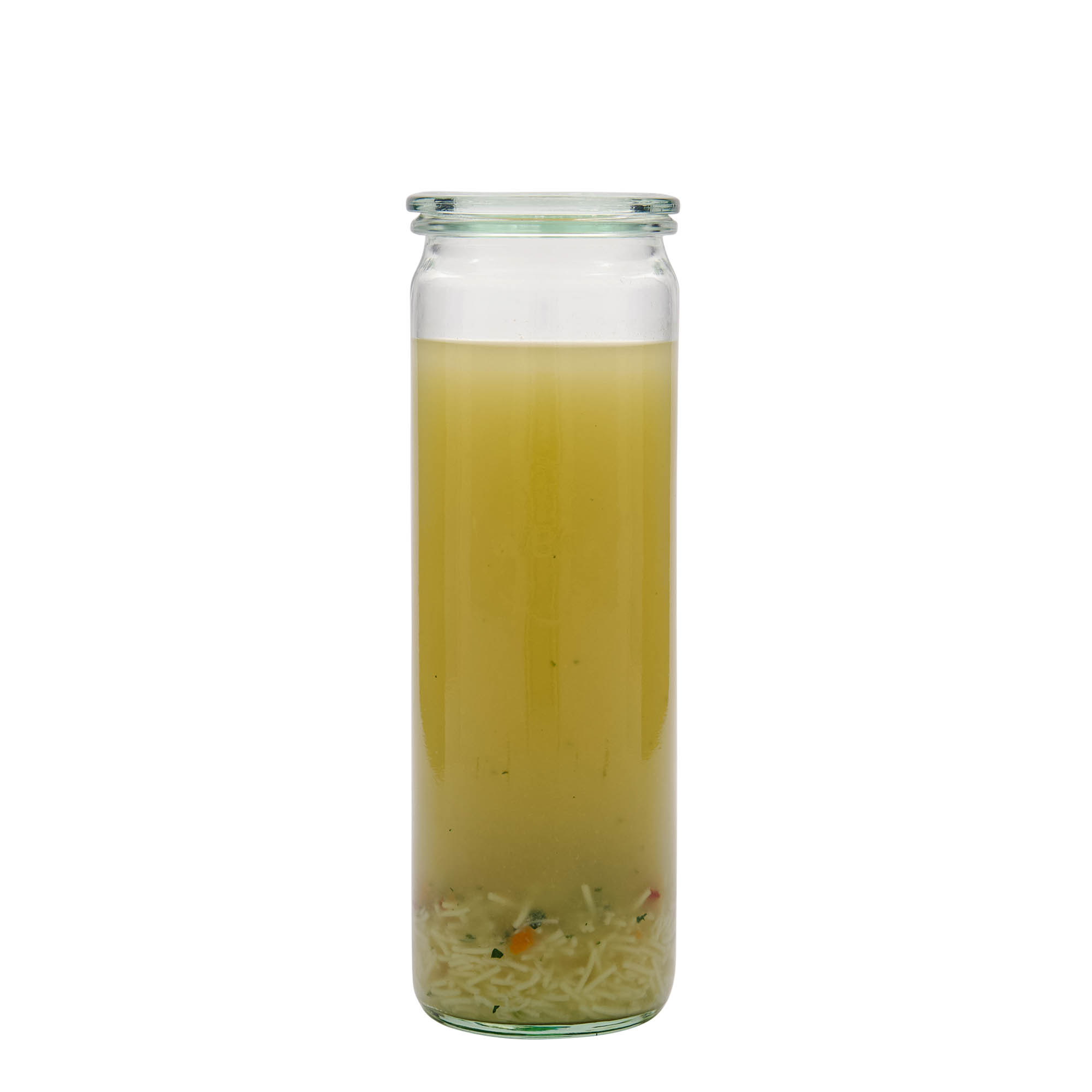 600 ml WECK vaso cilíndrico, boca: borde redondo