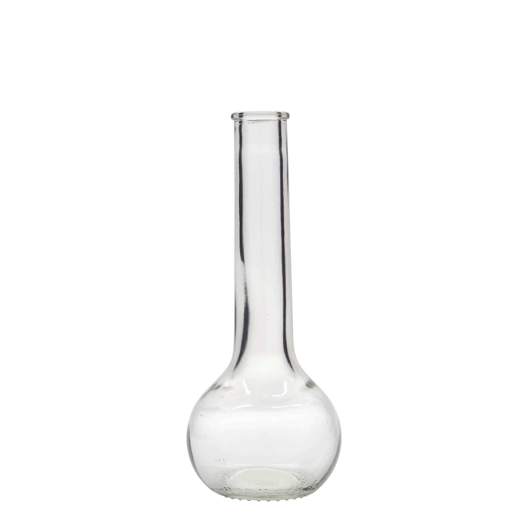 Botella de vidrio 'Tulipano' de 200 ml, boca: corcho