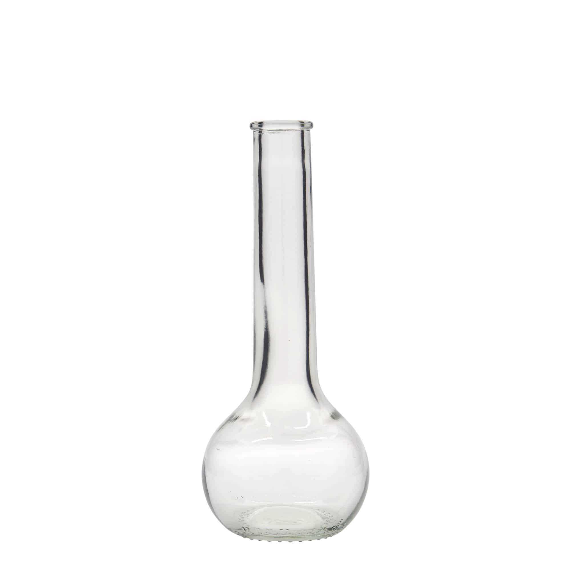 Botella de vidrio de 200 ml 'Tulipano', boca: corcho