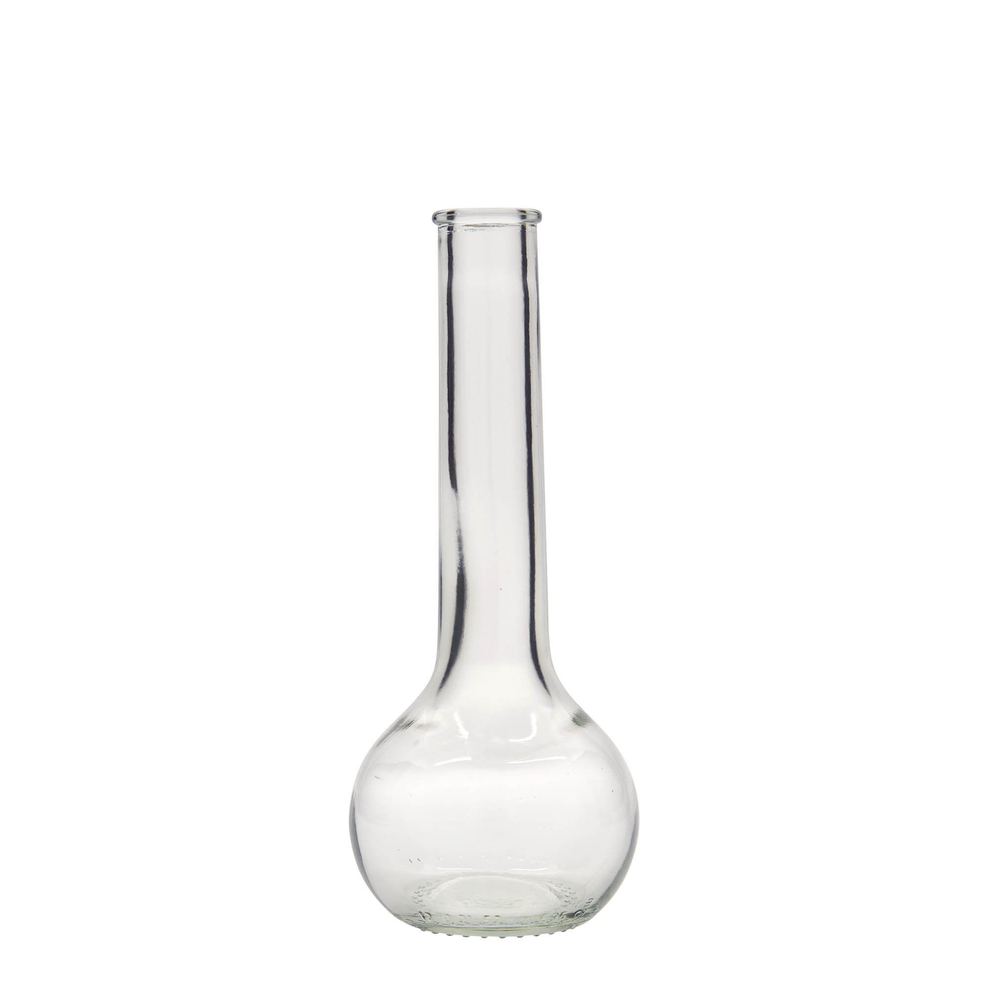 Botella de vidrio de 200 ml 'Tulipano', boca: corcho