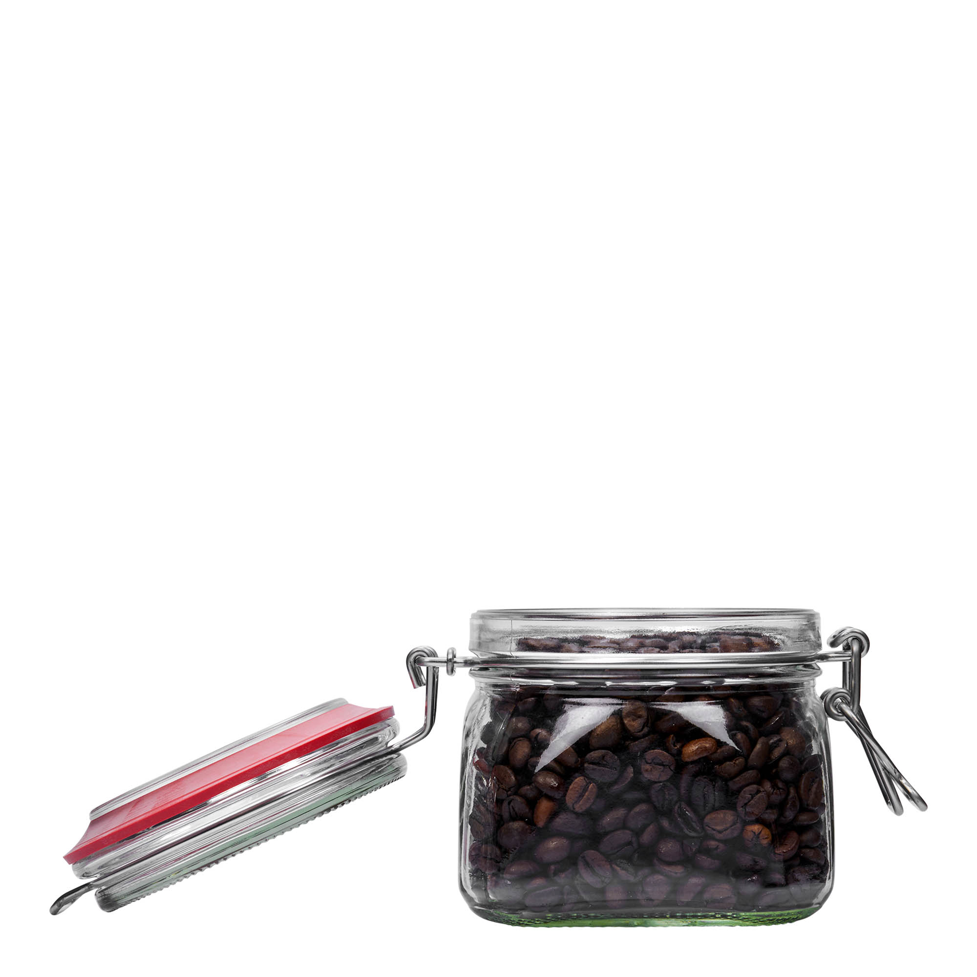 550 ml tarro con cierre de alambre, cuadrado, boca: cierre de alambre 550 ml tarro con cierre de alambre, cuadrado, boca: cierre de alambre
