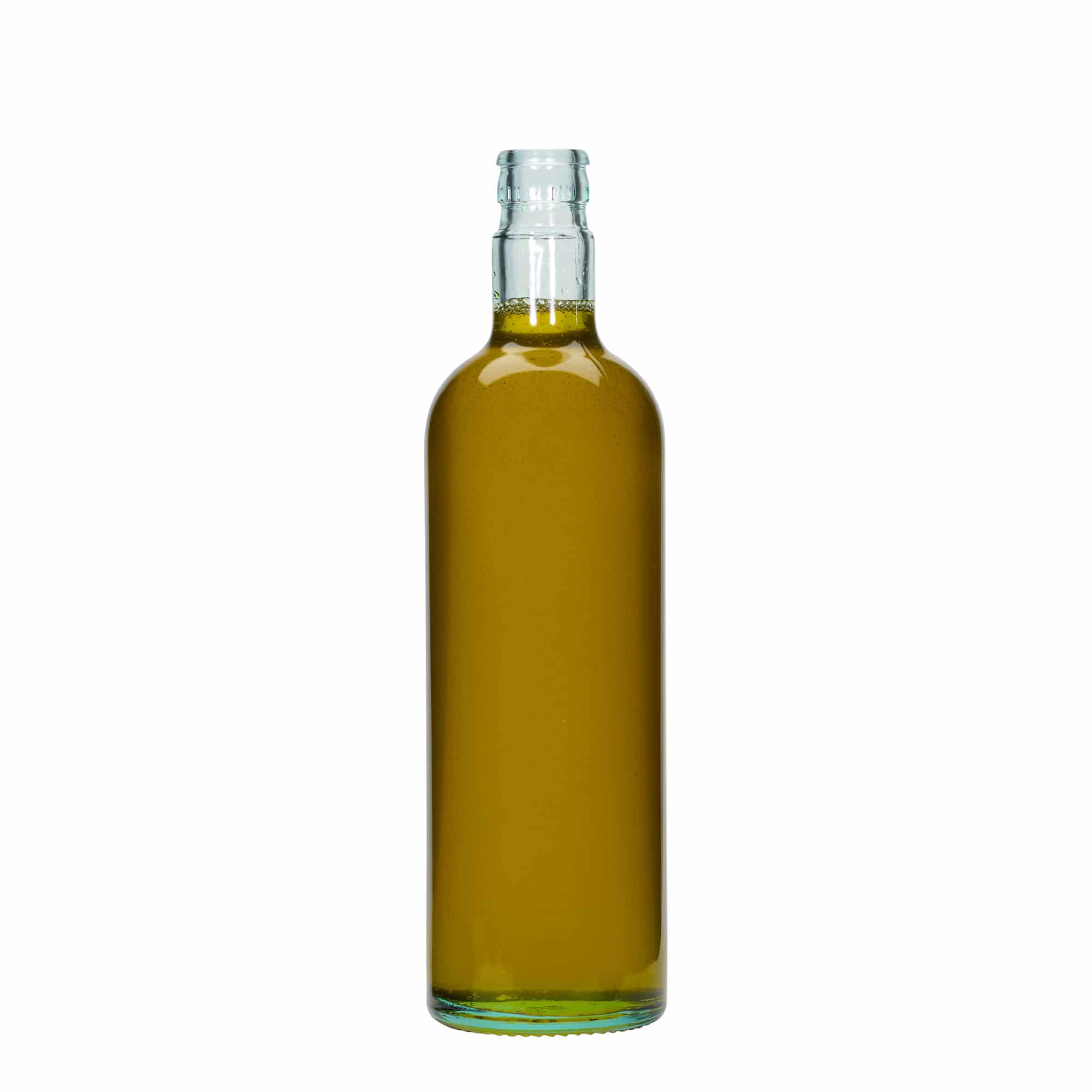 Aceitera/vinagrera 'Willy New' de 750 ml, vidrio, verde claro, boca: DOP