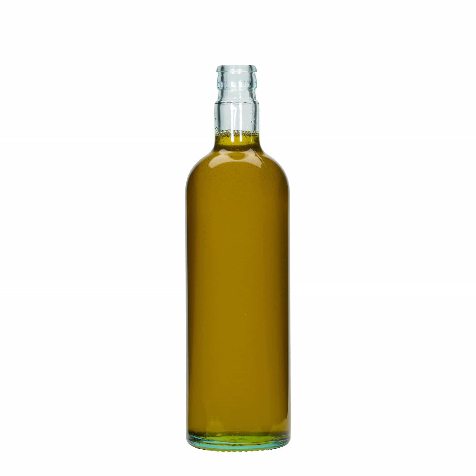 Botella para vinagre/aceite 'Willy New' de 750 ml, vidrio, verde claro, boca: DOP
