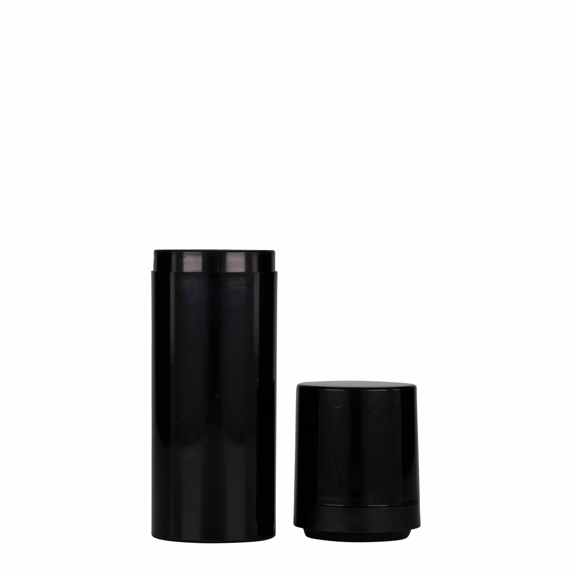 Dispensador Airless de 50 ml «Mezzo», plástico PP, negro