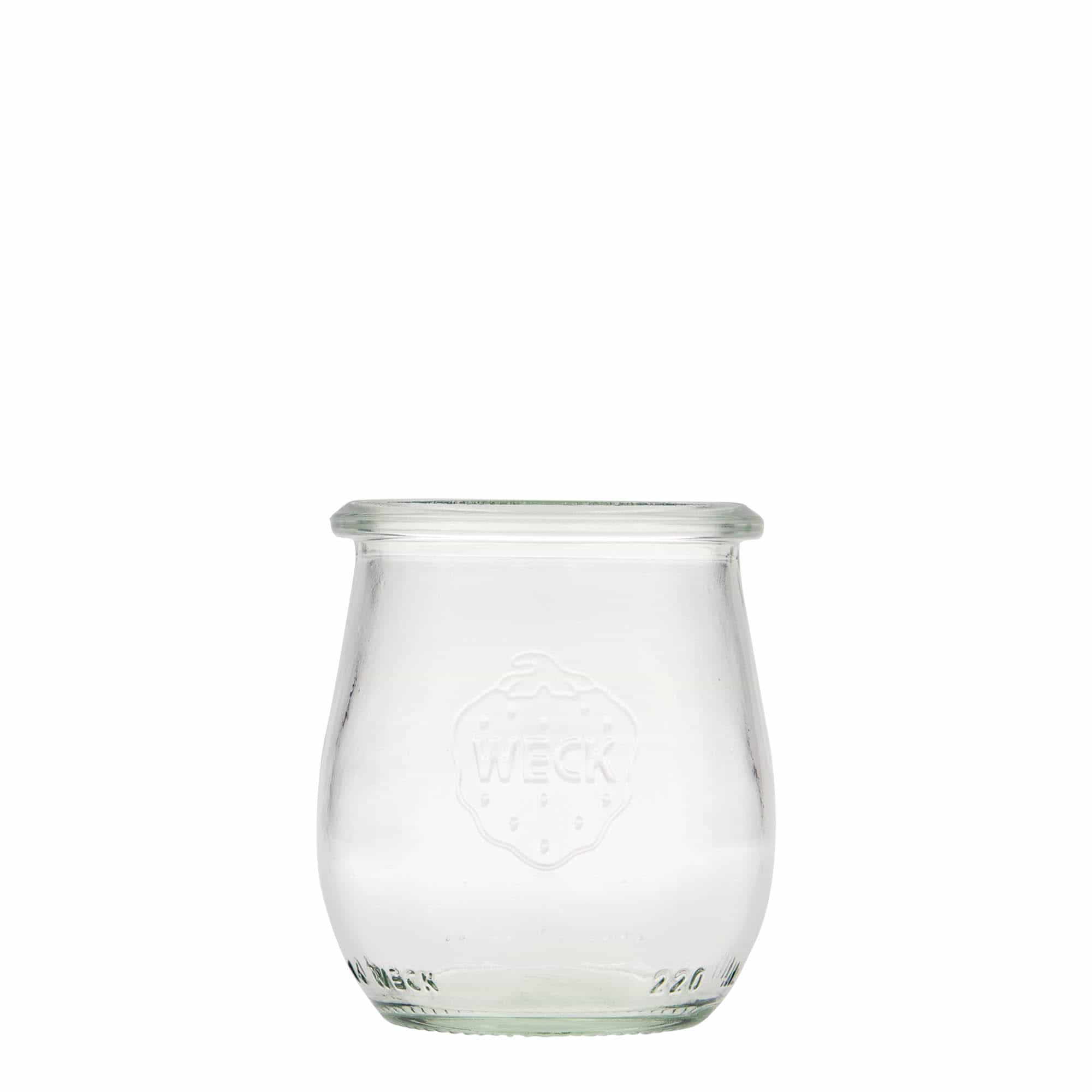 Tarro de tulipán WECK de 220 ml, boca: borde redondo