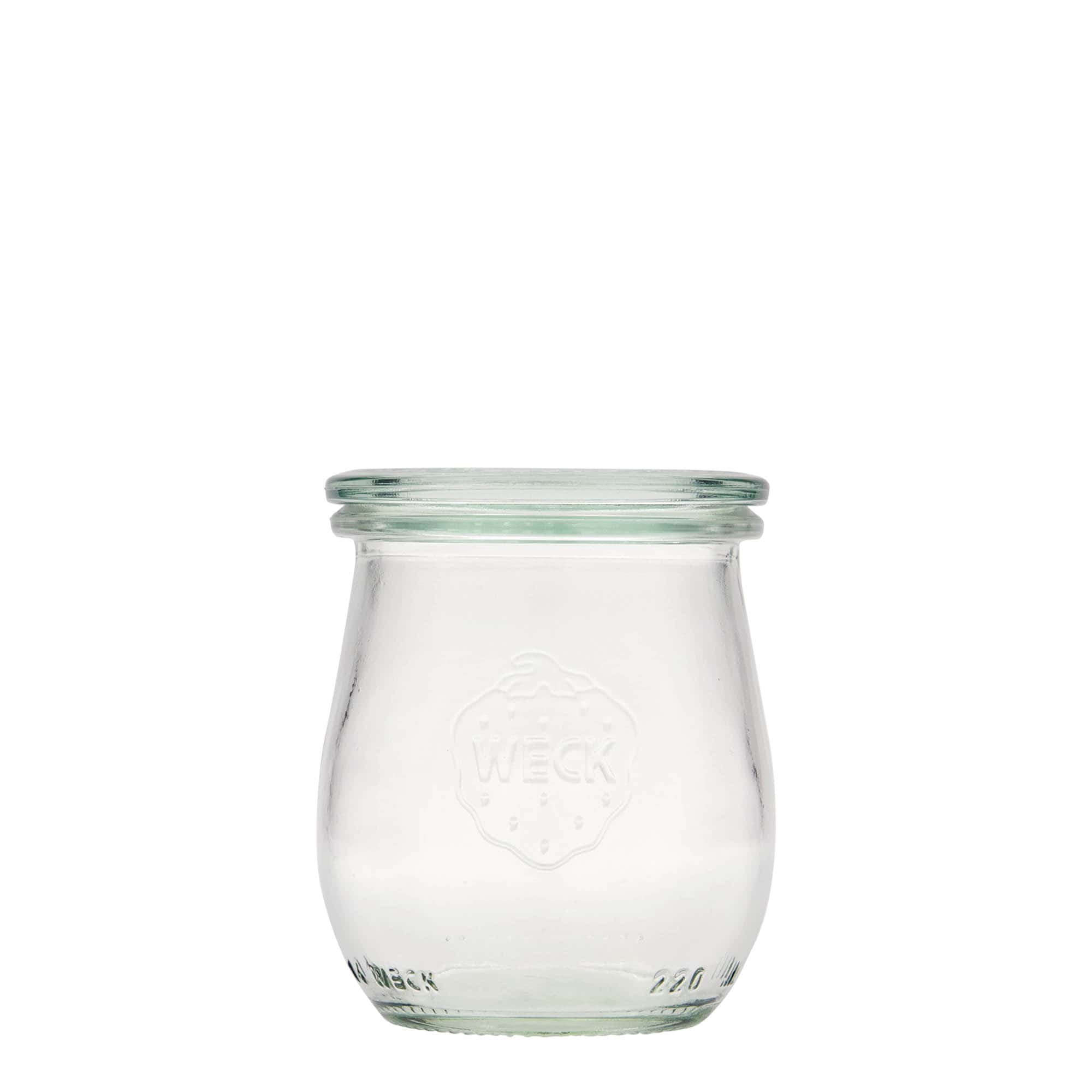 220 ml WECK vaso tipo tulipán, boca: borde redondo