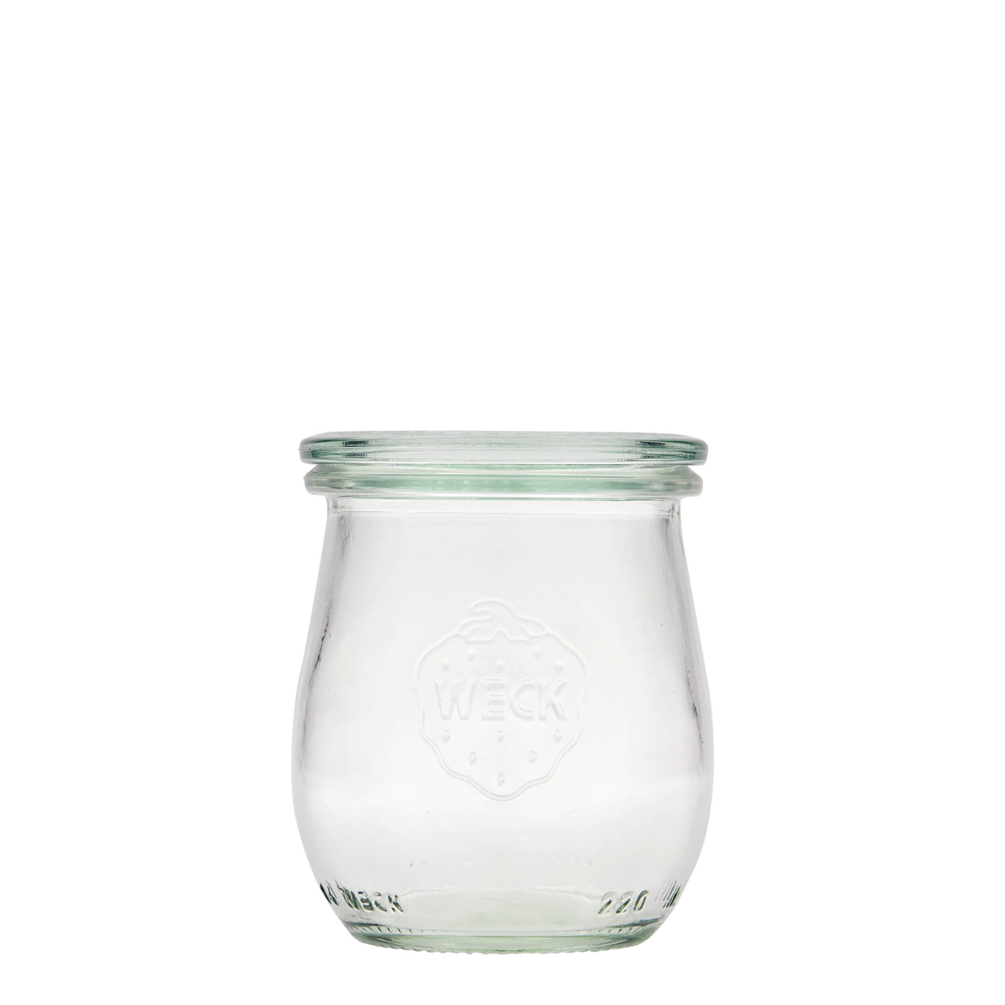 220 ml WECK vaso tipo tulipán, boca: borde redondo 220 ml WECK vaso tipo tulipán, boca: borde redondo