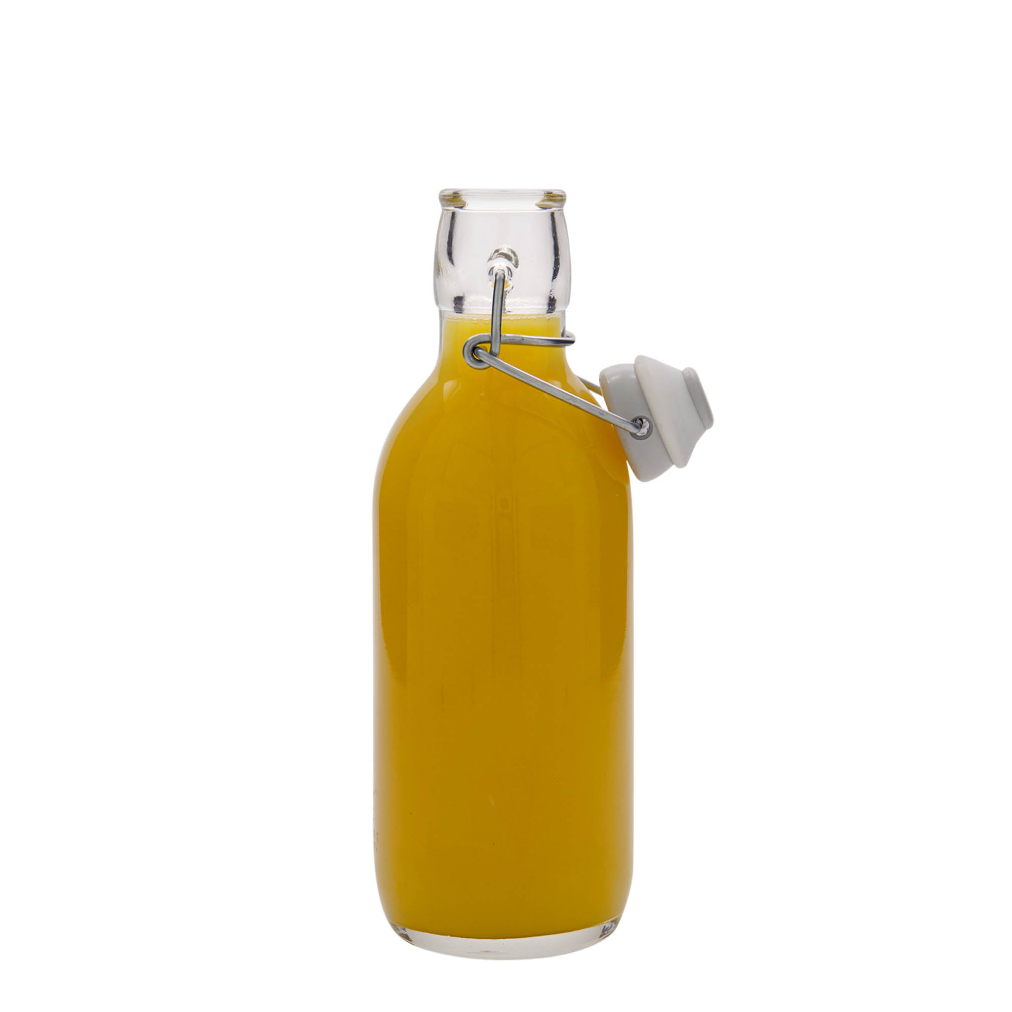 Botella de vidrio de 500 ml «Emilia», boca: cierre de palanca