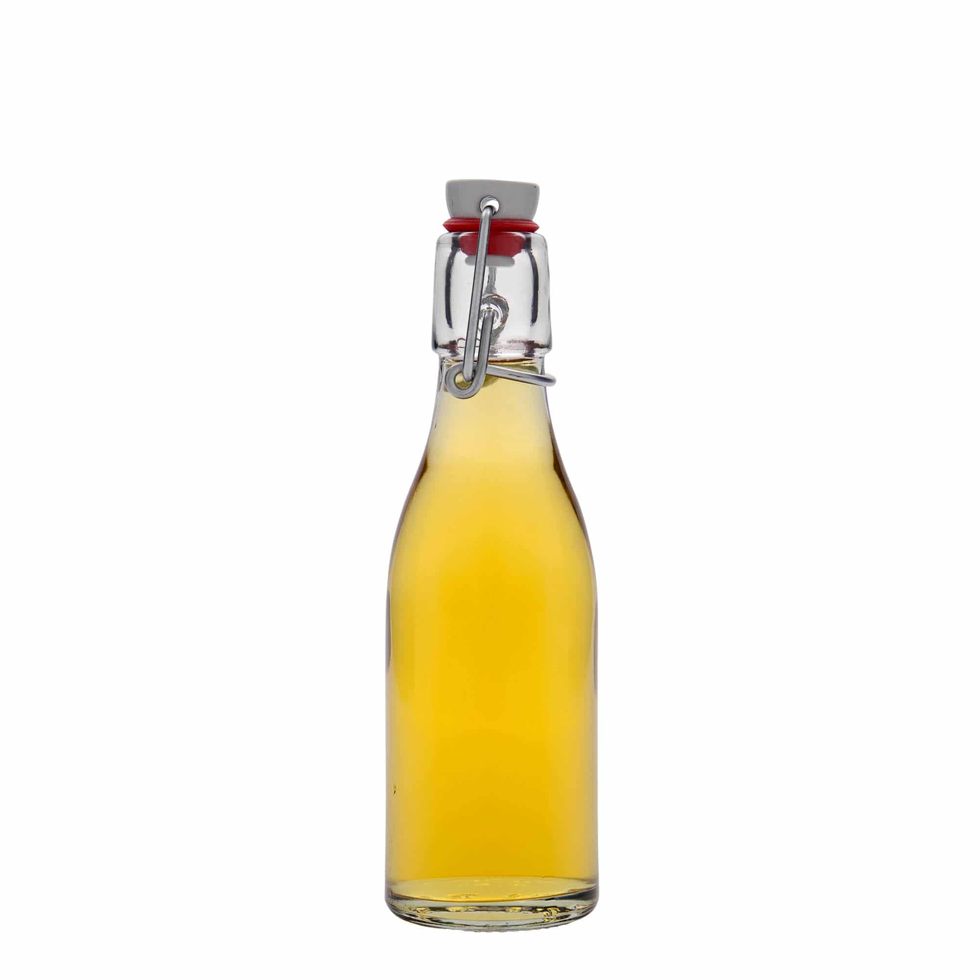 Botella de vidrio 'Paul' de 200 ml, boca: tapón mecánico