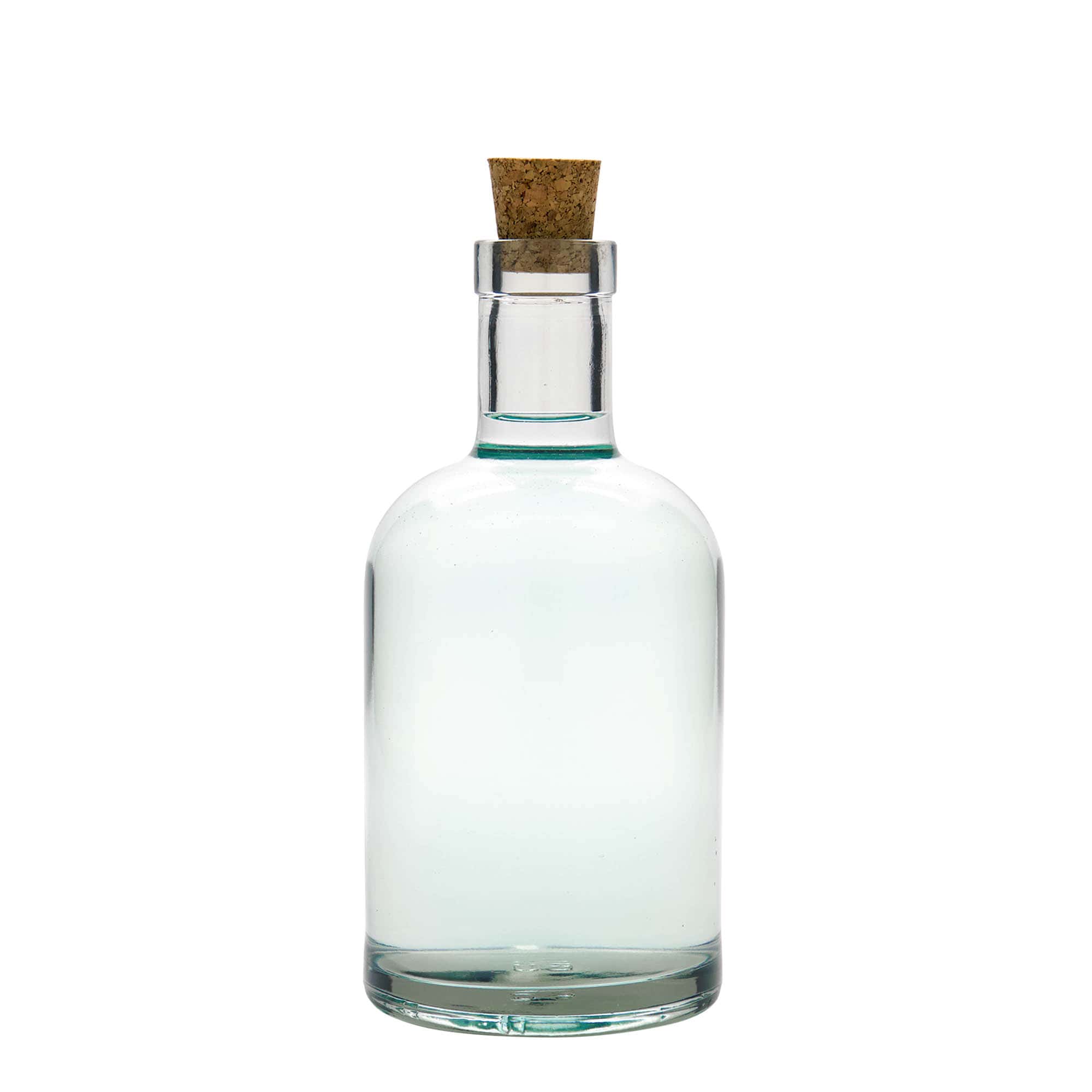Botella de vidrio 'Claus' de 500 ml, boca: corcho