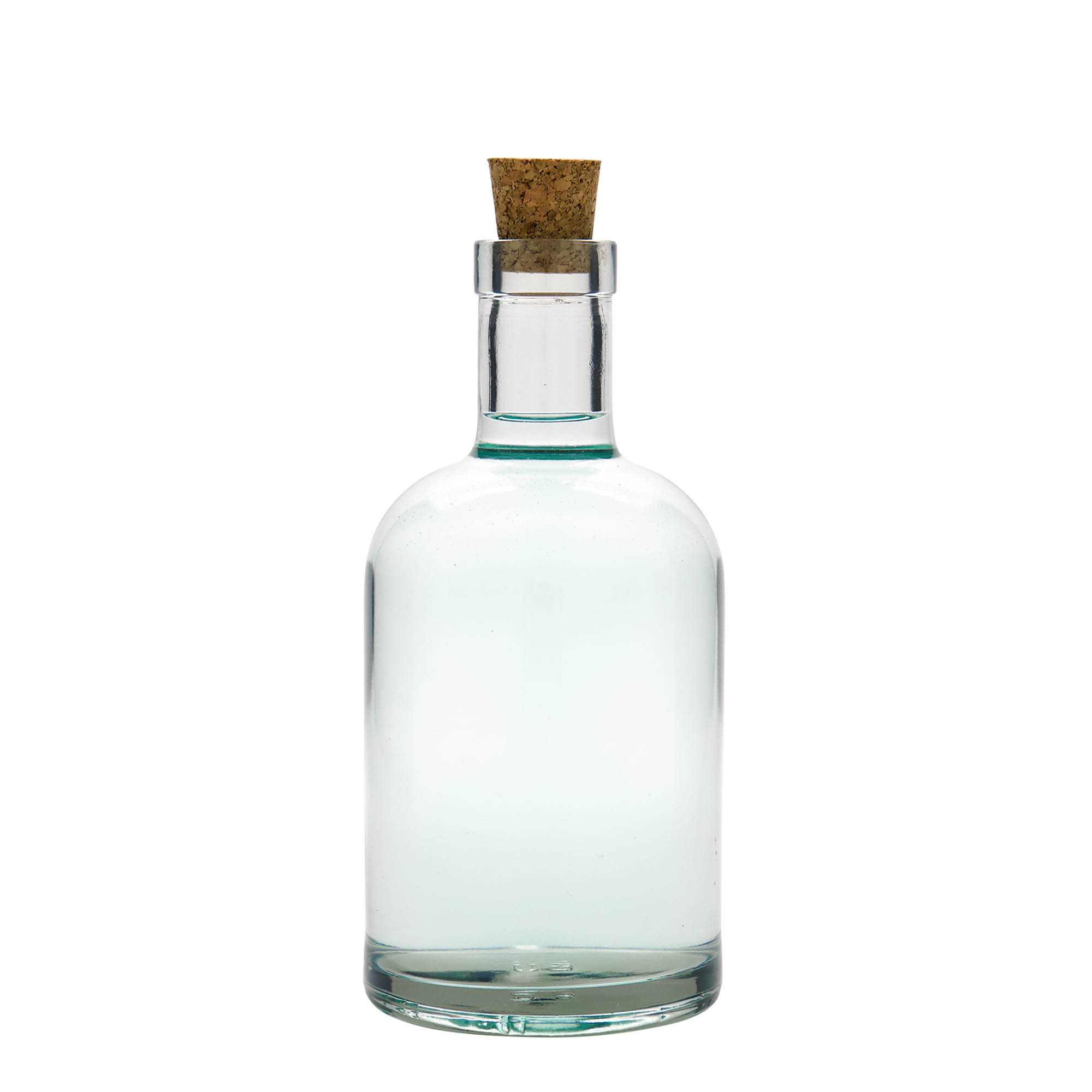 Botella de vidrio de 500 ml 'Claus', boca: corcho