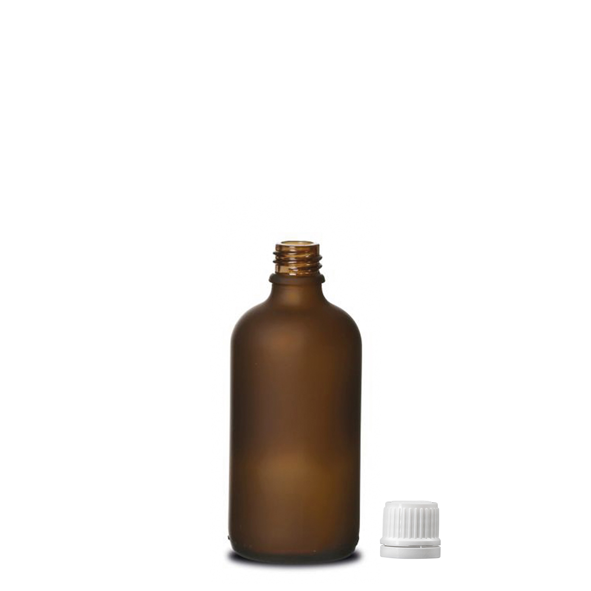 100 ml frasco medicinal, vidrio, marrón esmerilado, boca: DIN 18 100 ml frasco medicinal, vidrio, marrón esmerilado, boca: DIN 18