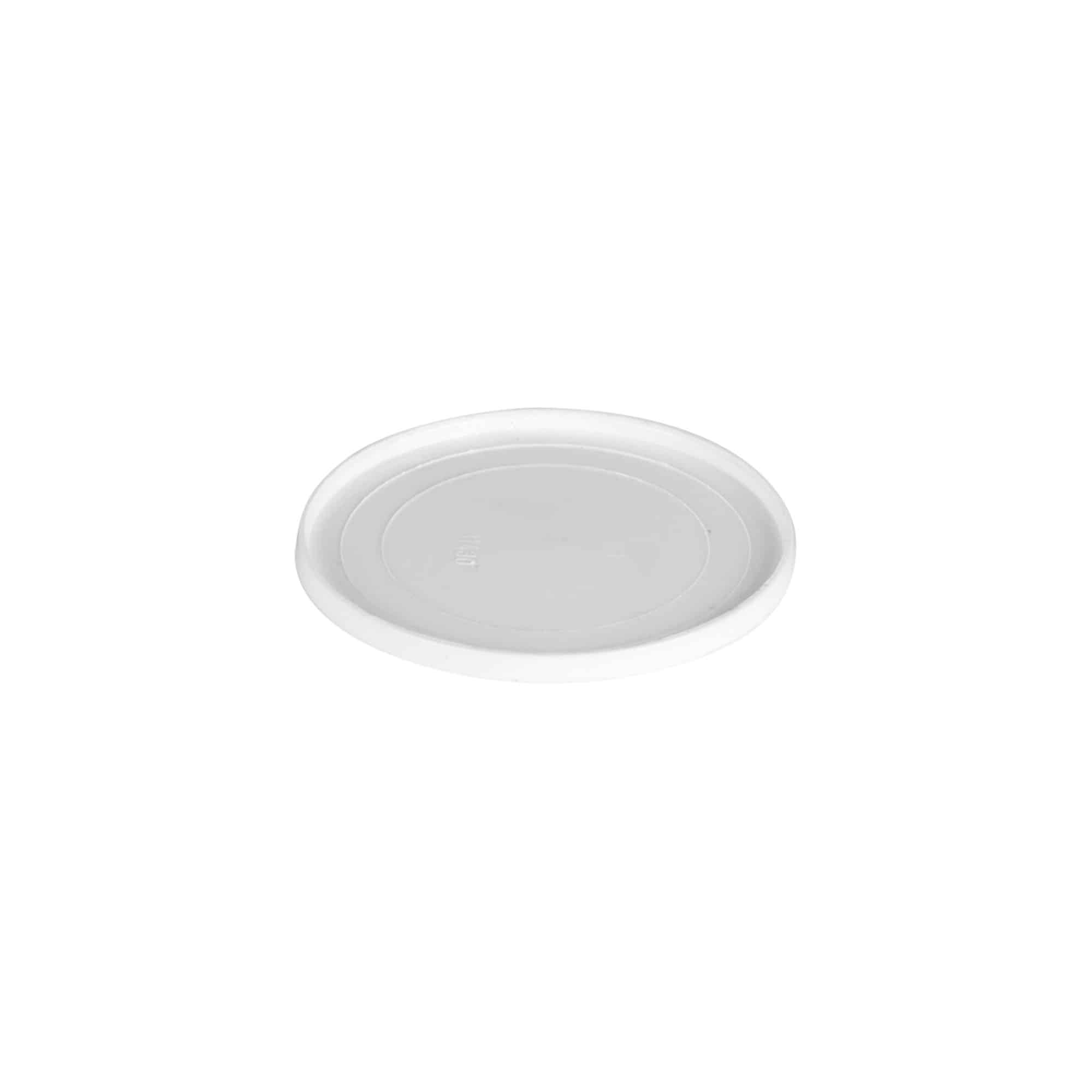 Tapa de protección para 'Bianca' de 30 ml, plástico de PP, blanco