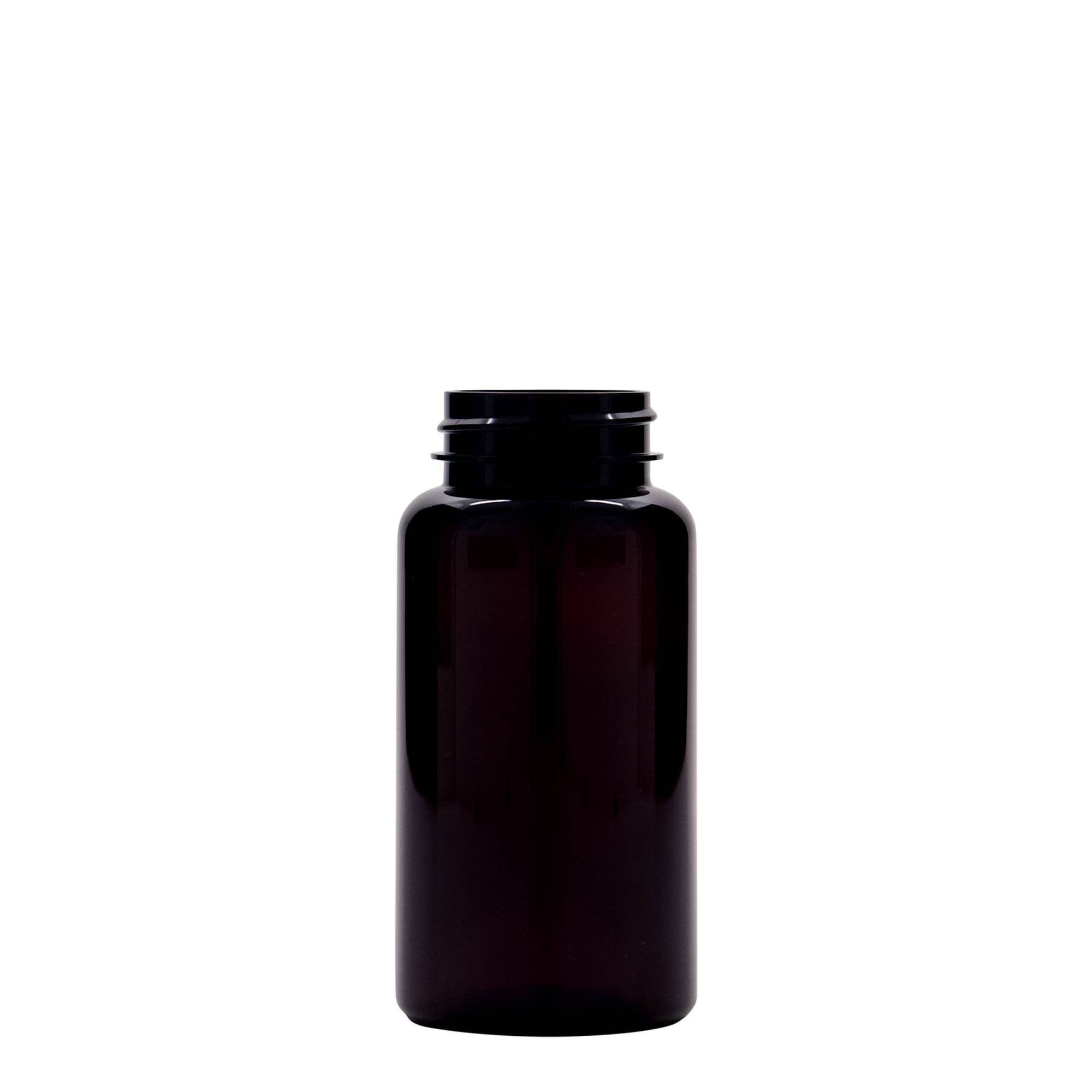 150 ml envase PET, plástico, marrón, boca: 38/400