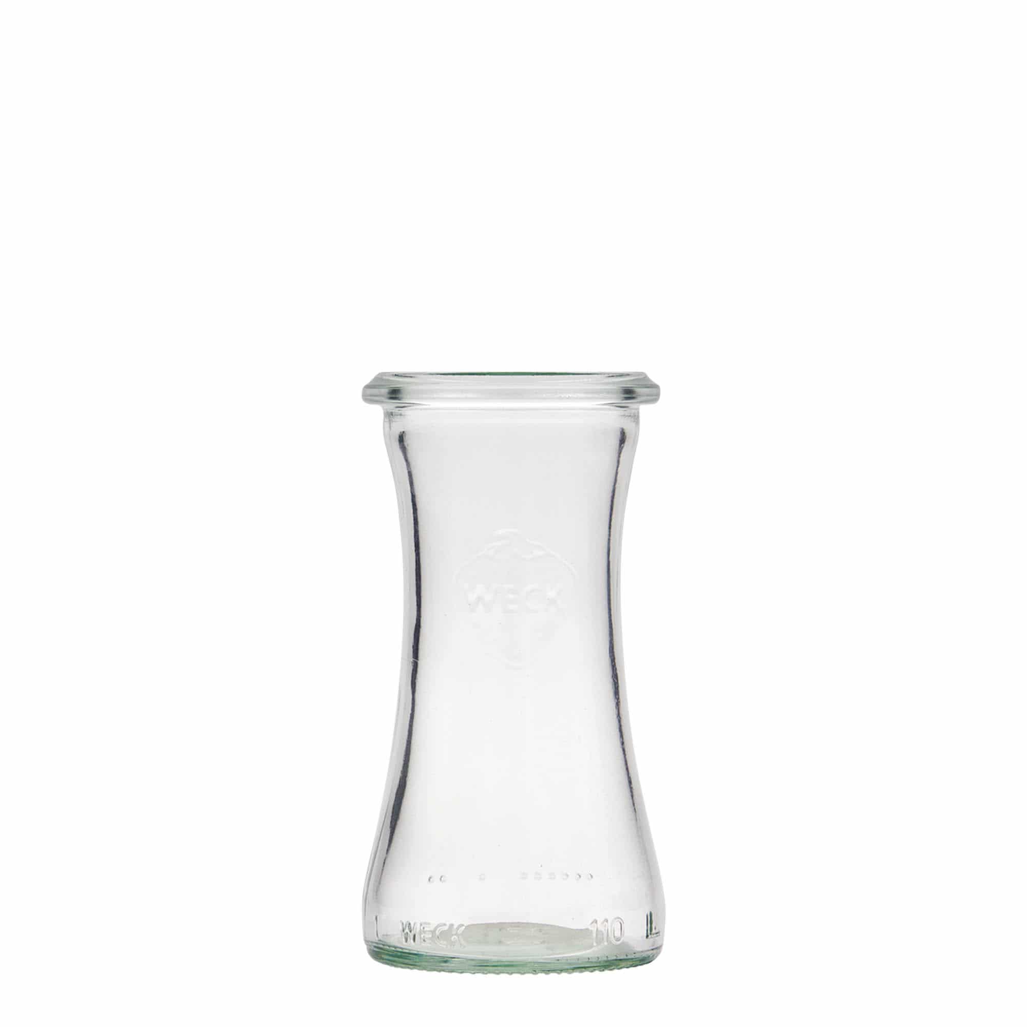 Tarro de delicatessen WECK de 110 ml, boca: borde redondo