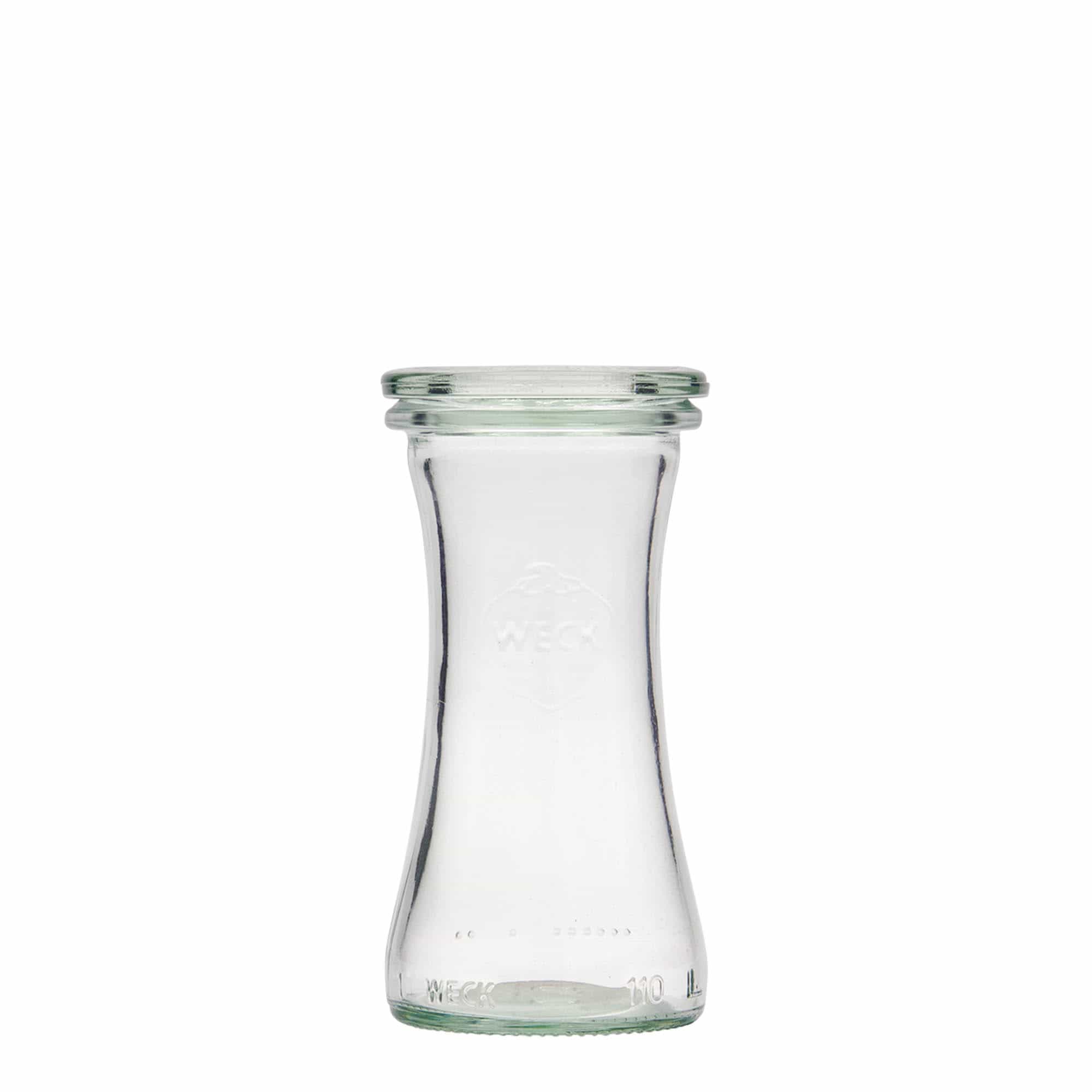 110 ml tarro WECK para delicatessen, boca: borde redondo