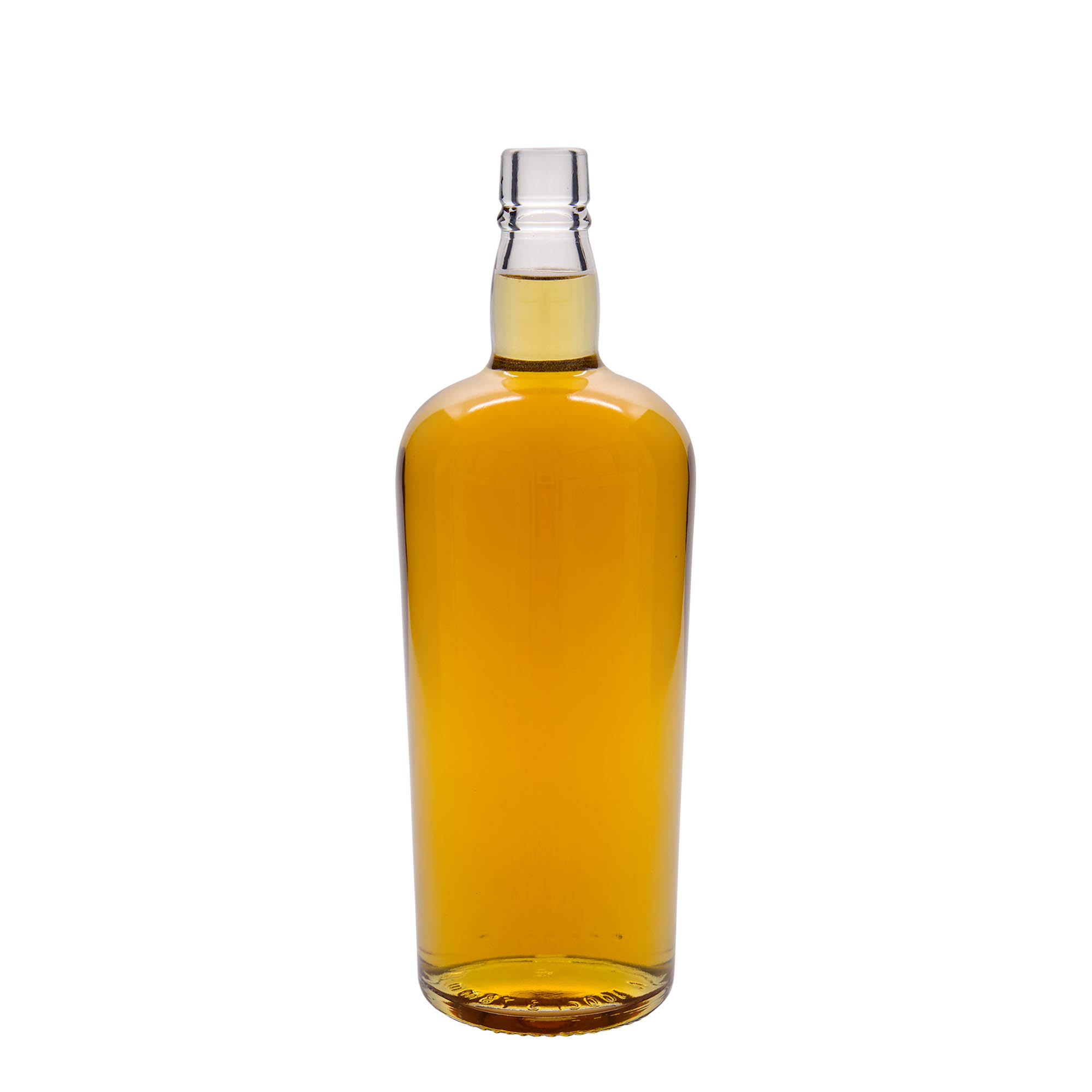 Botella de vidrio de 1000 ml 'Edinburgh', boca: corcho