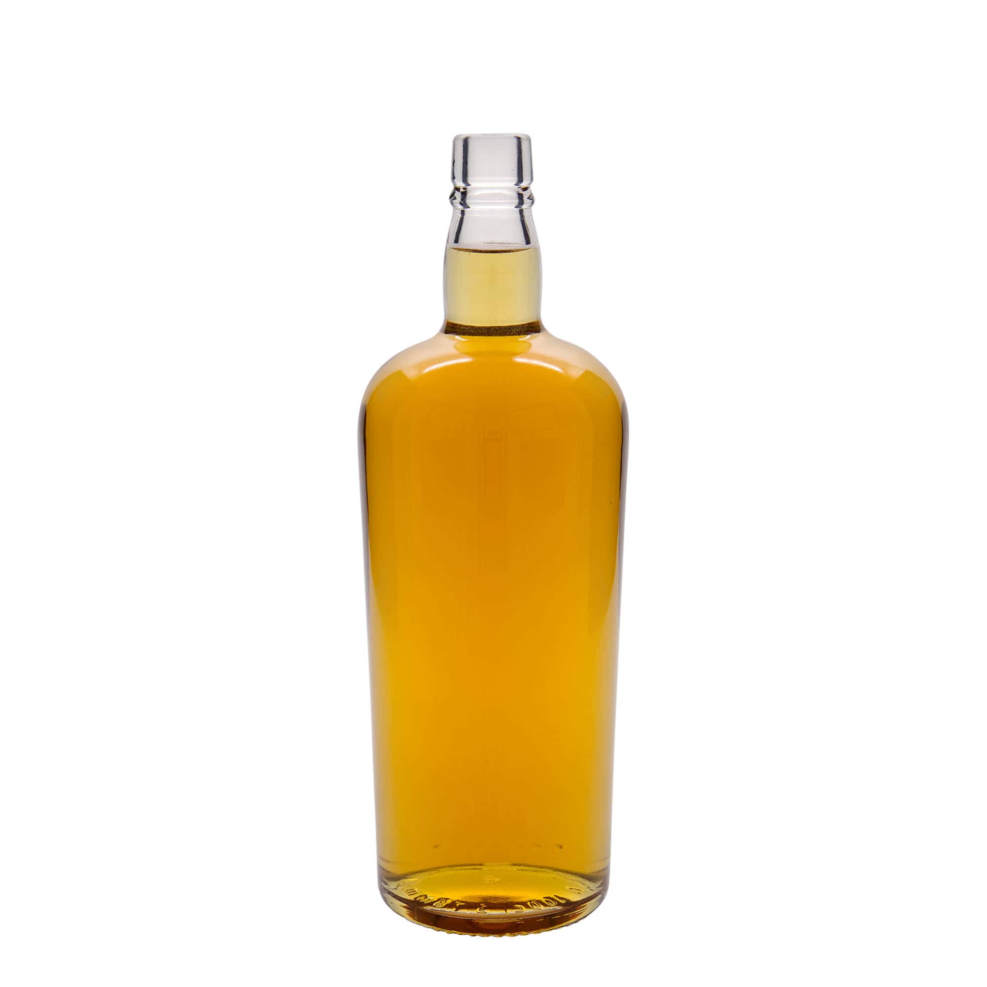 Botella de vidrio de 1000 ml 'Edinburgh', boca: corcho