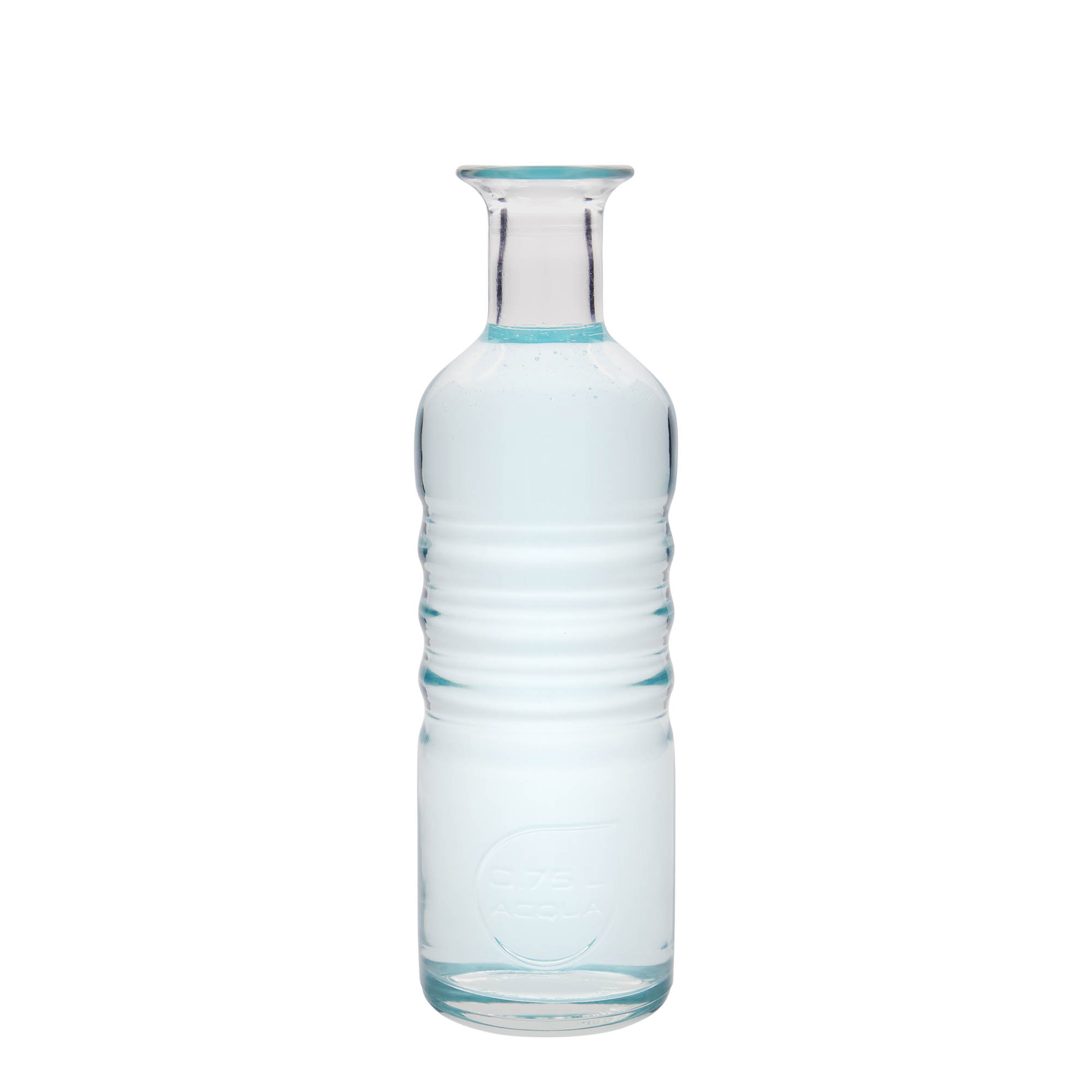 Botella de vidrio de 750 ml 'Optima Acqua', boca: corcho