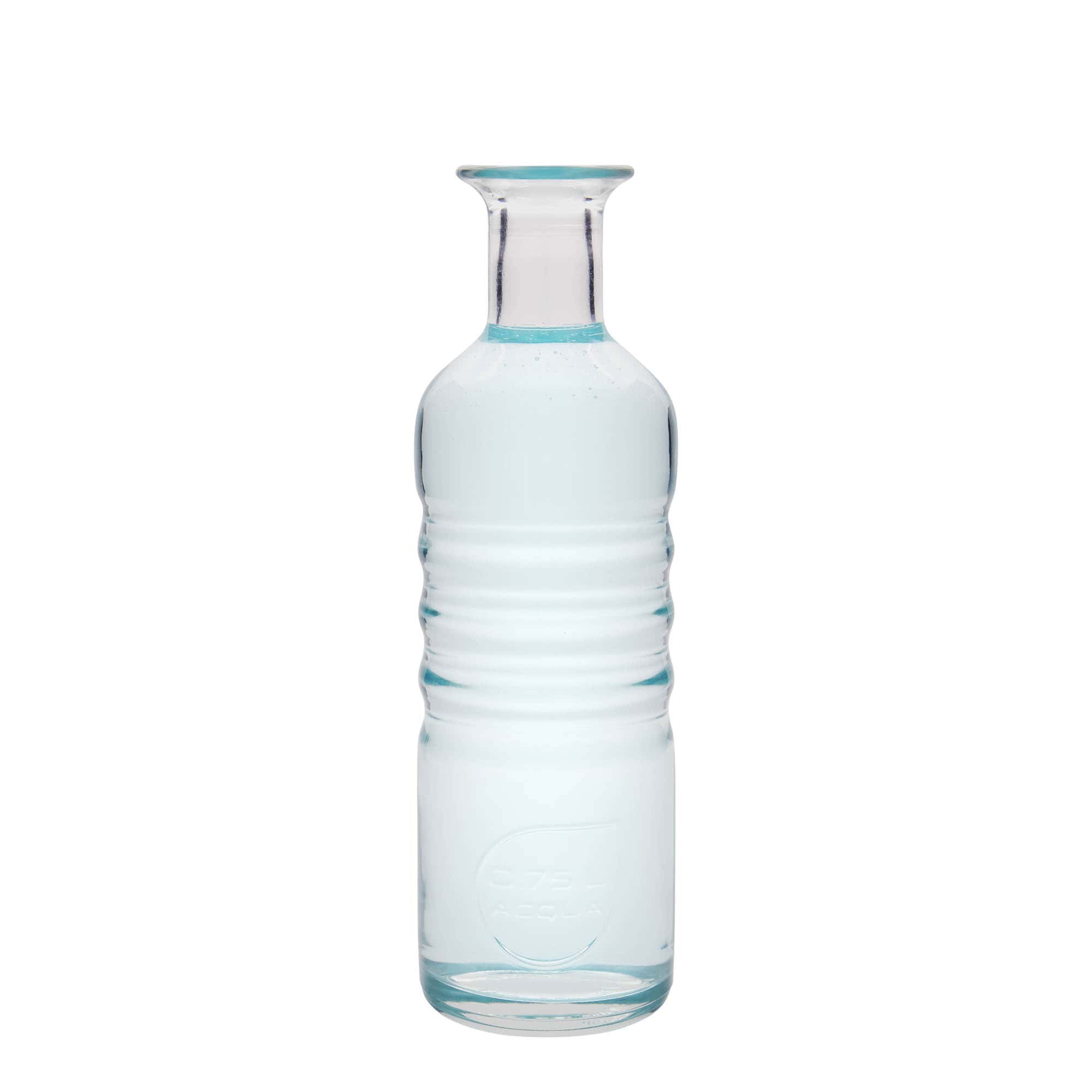 Botella de vidrio de 750 ml «Optima Acqua», boca: corcho